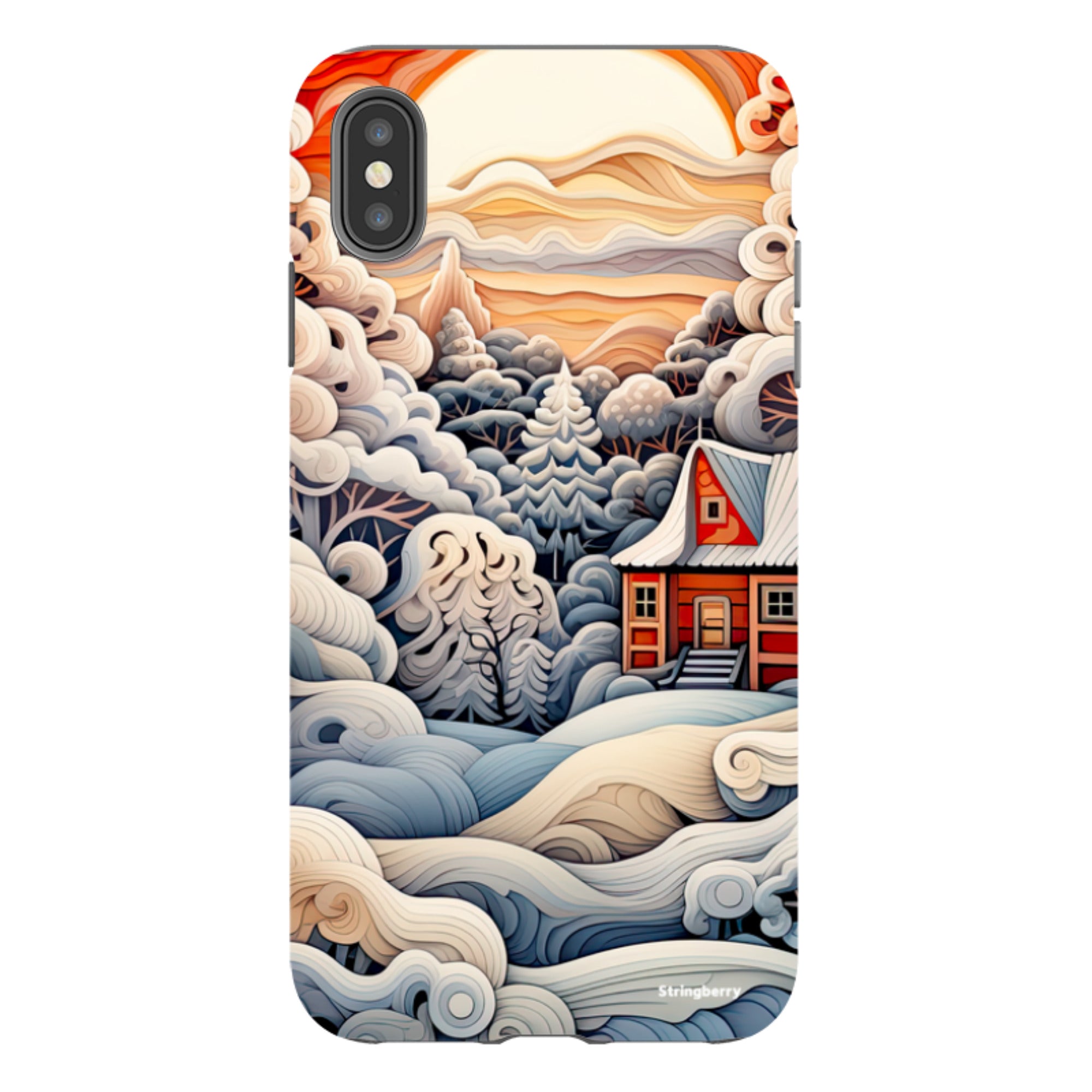 iPhone Tough Case - Winter World IV
