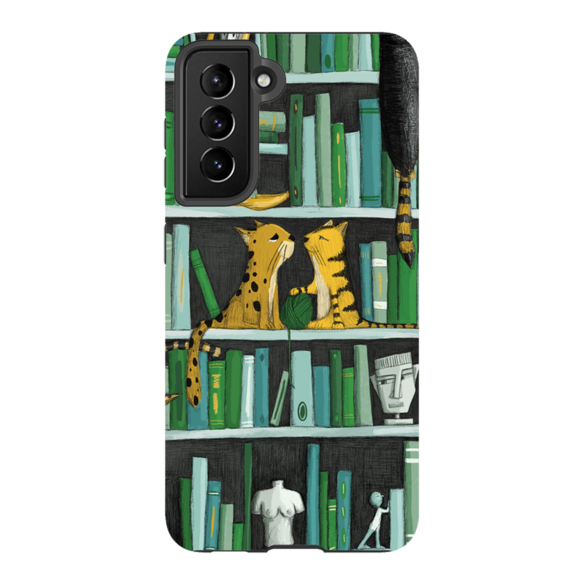 Samsung Tough Case - Library Friends By Maja Lindberg