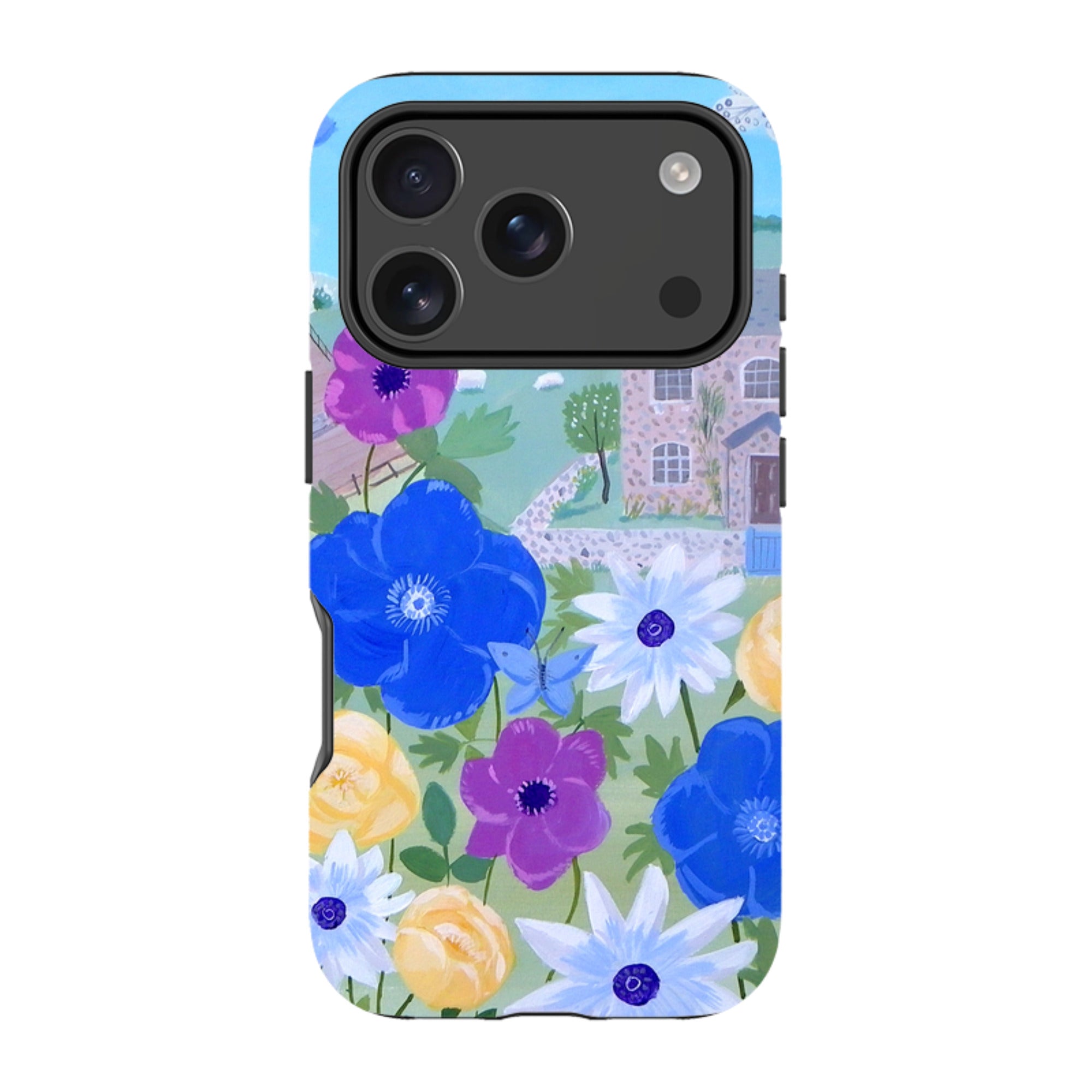 iPhone Tough Case - Cottage By Mary Stubberfield