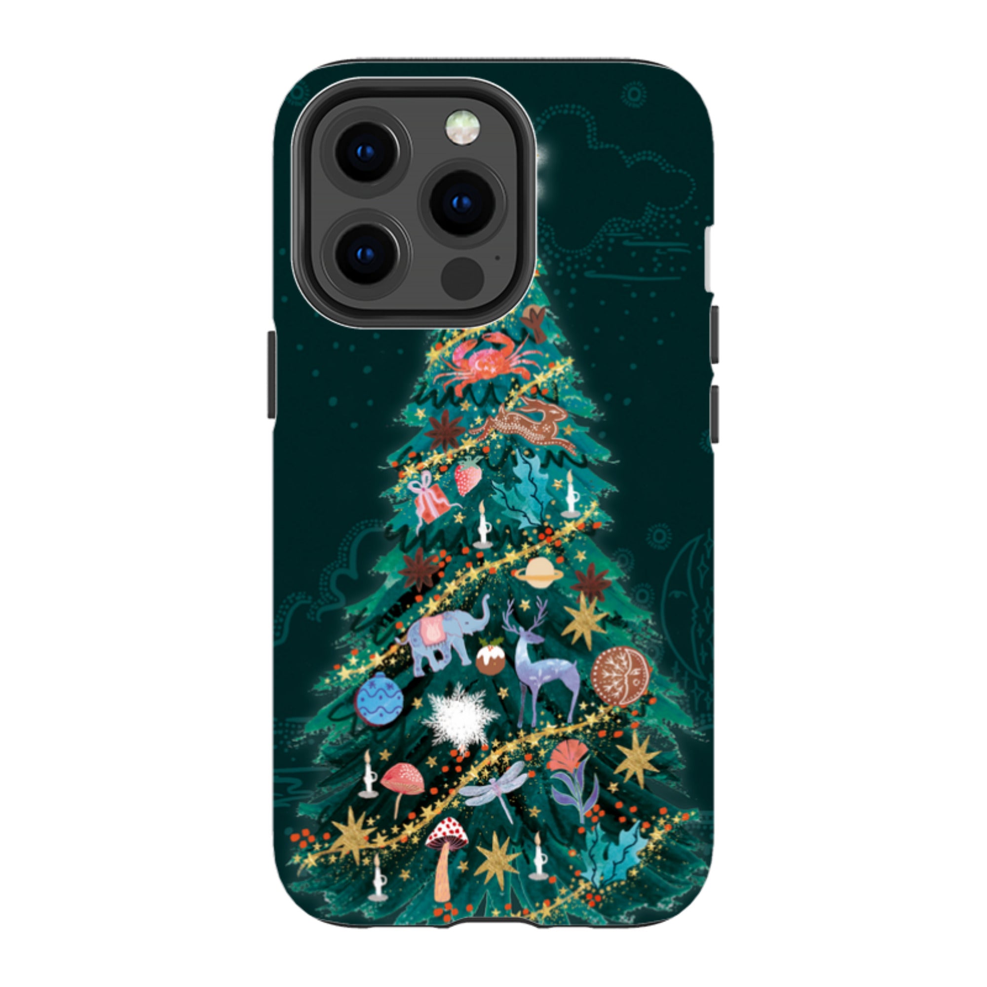 iPhone Tough Case - Kitsch Tree By Emma Frances Grant