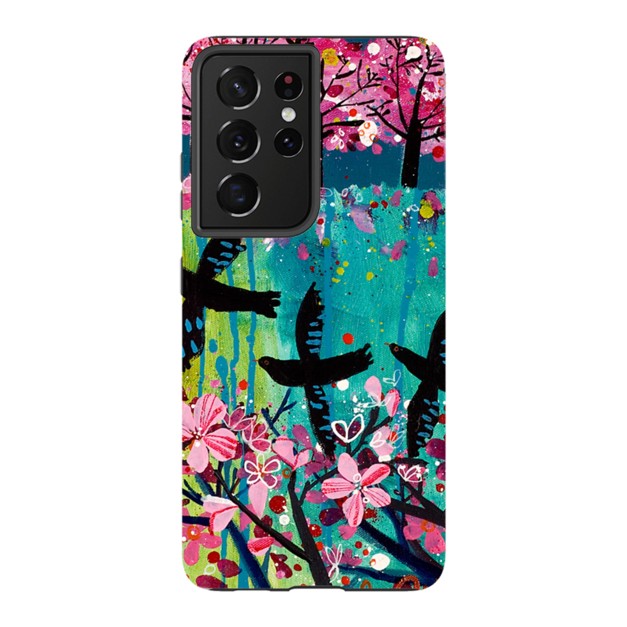 Samsung Tough Case - Blackbirds By Claire West