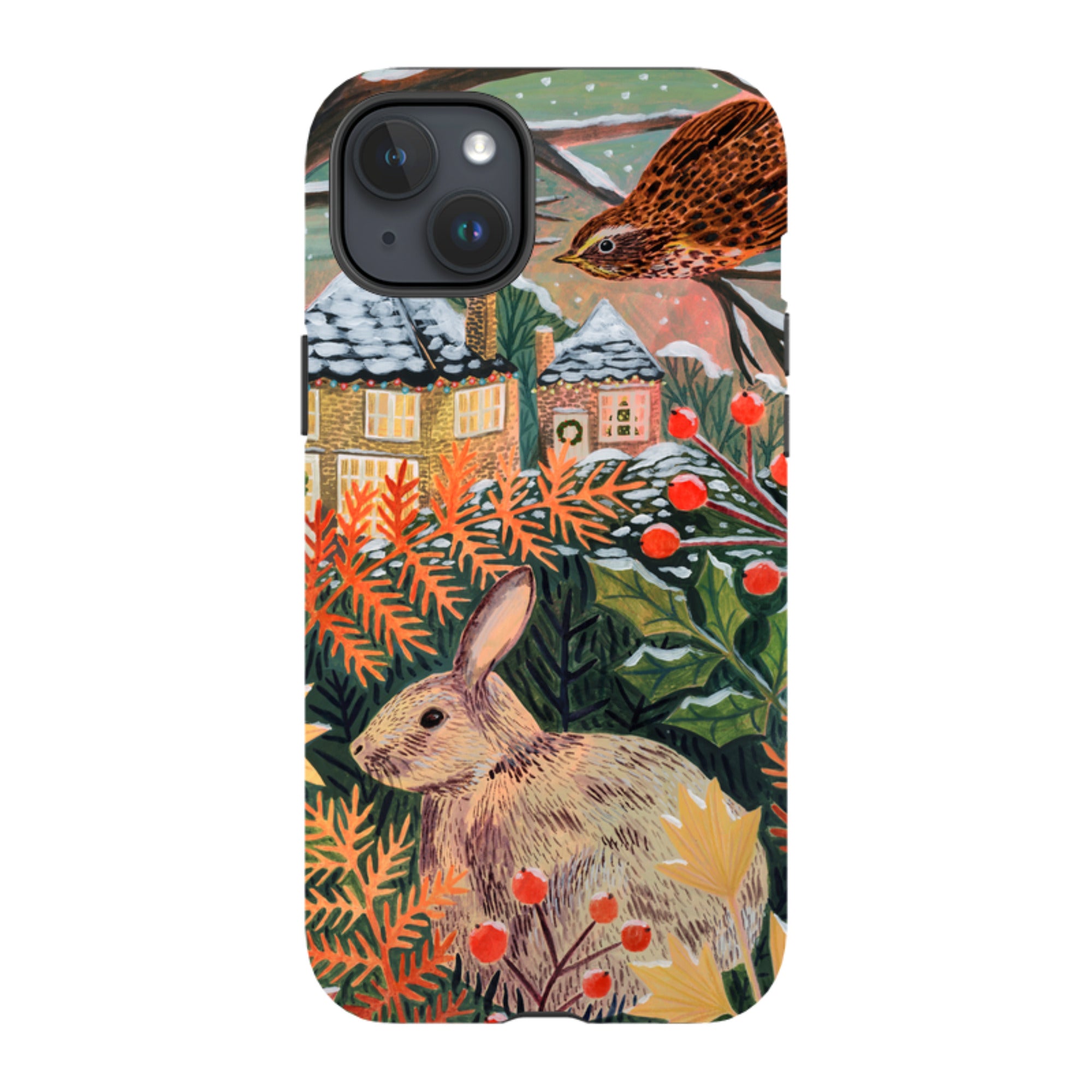 iPhone Tough Case - Rabbit By Lee Foster Wilson