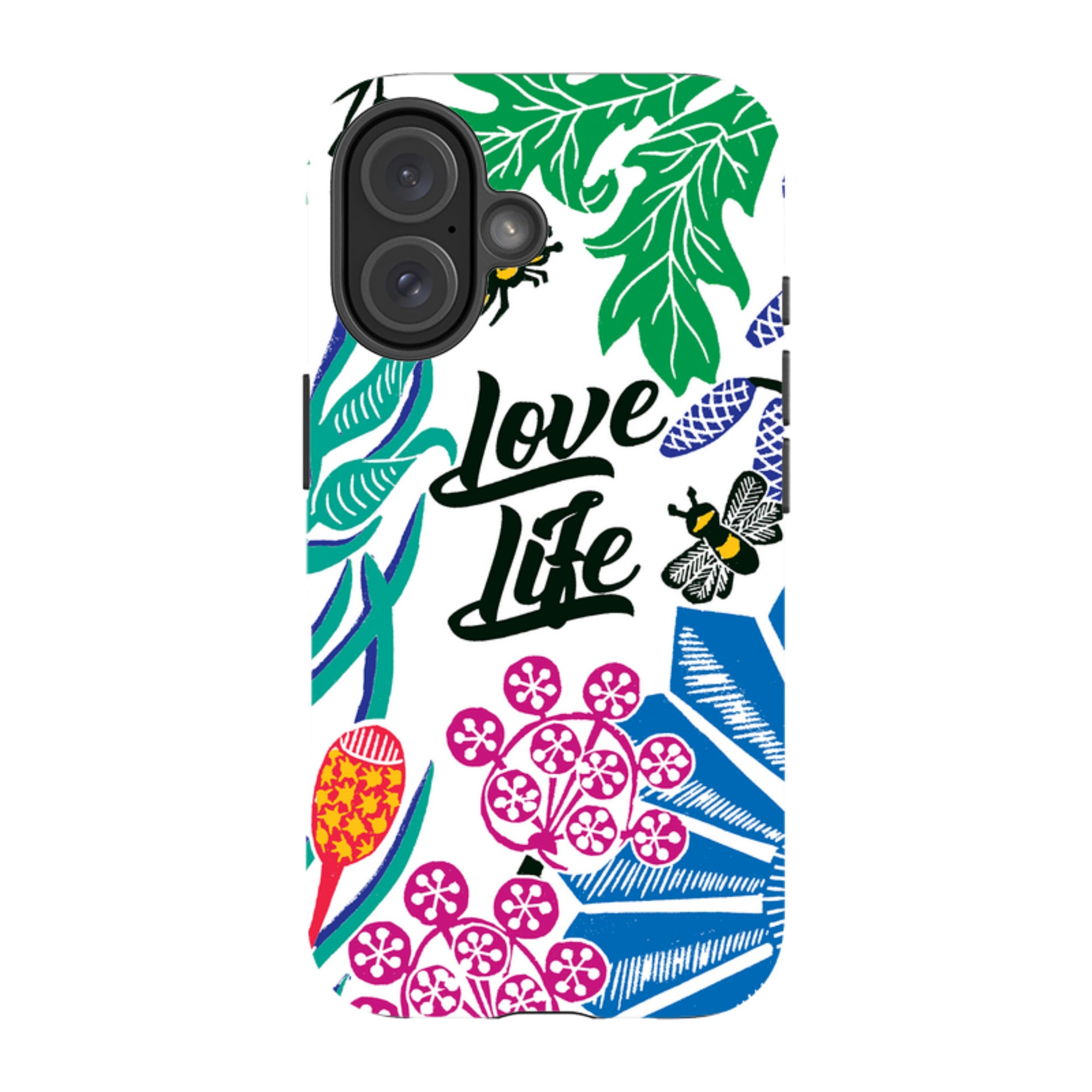 iPhone Tough Case - Love Life By Kate Heiss