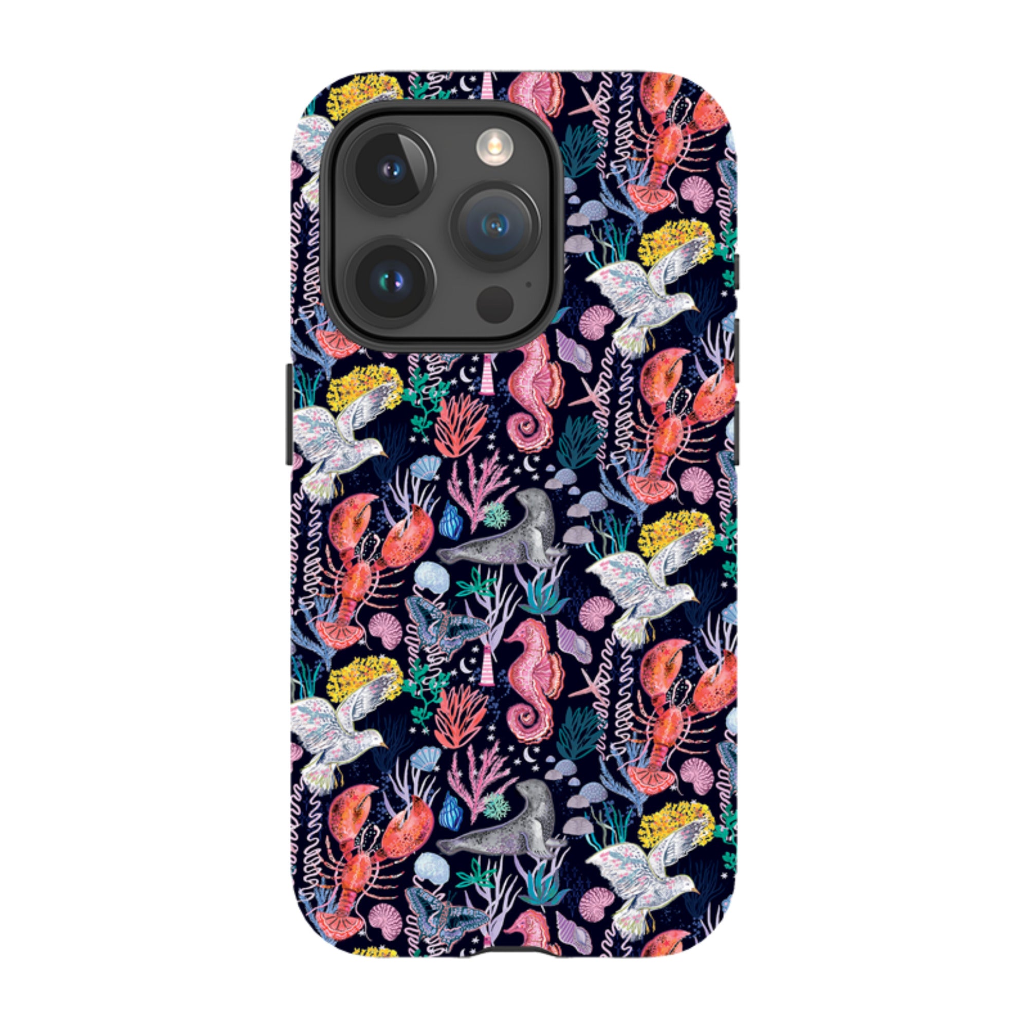 iPhone Case - Coastline Pattern-A By Emma Frances Grant