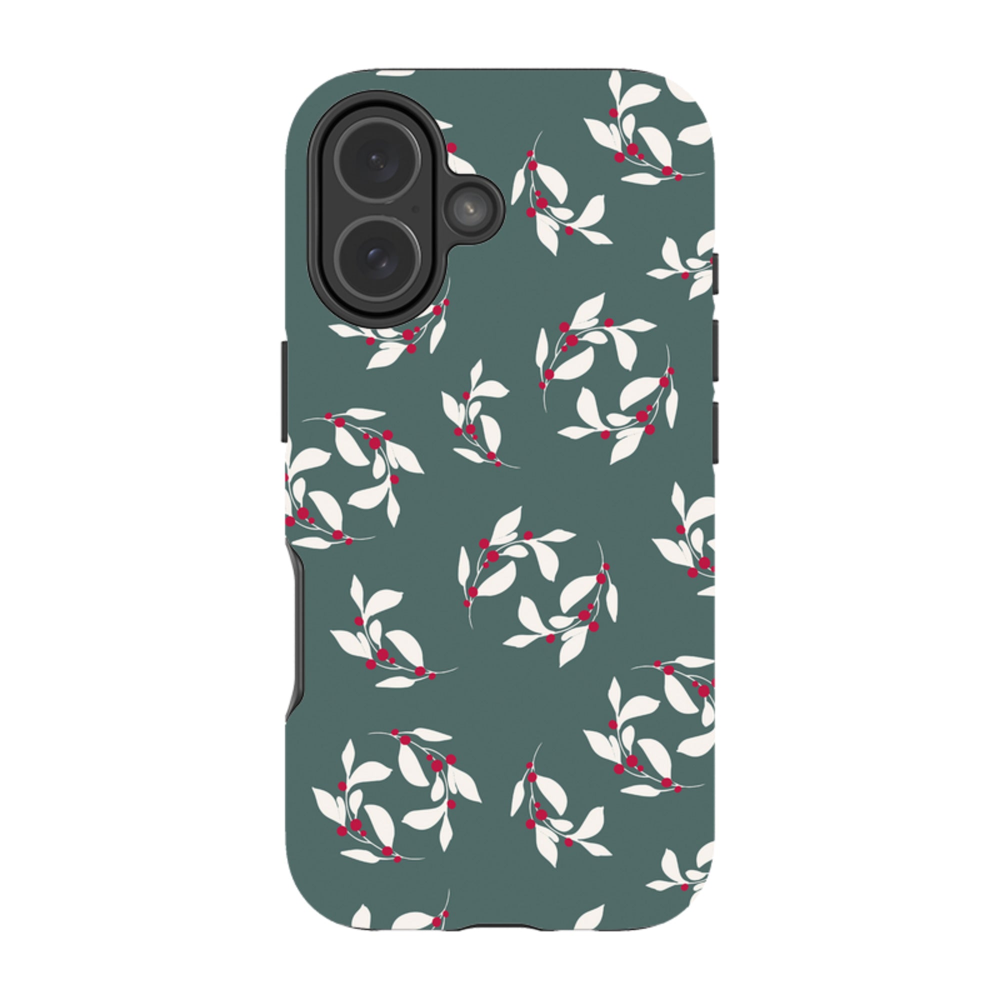 iPhone MagSafe Tough Case - Winter Floral
