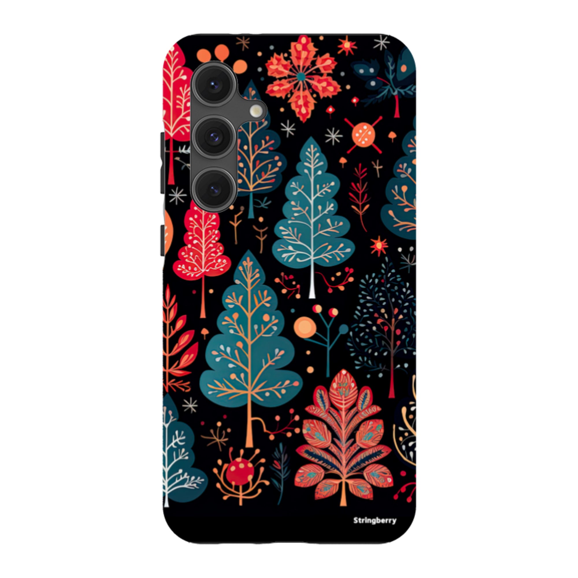 Samsung Tough Case -Dark Winter Forest