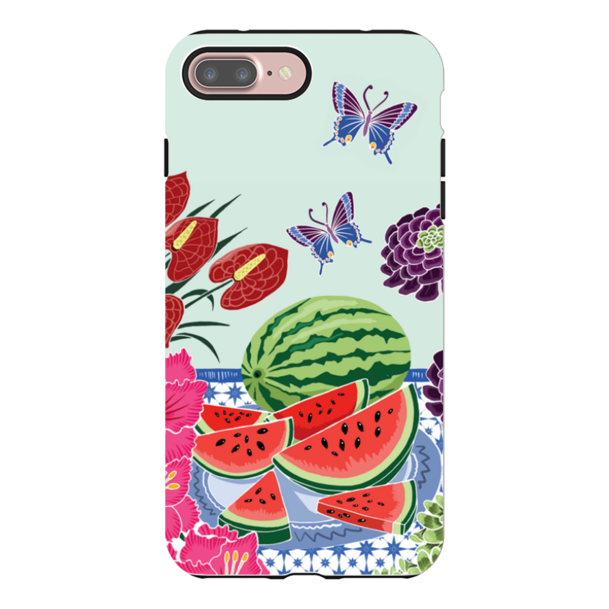 iPhone Tough Case - Watermelon By Kate Heiss