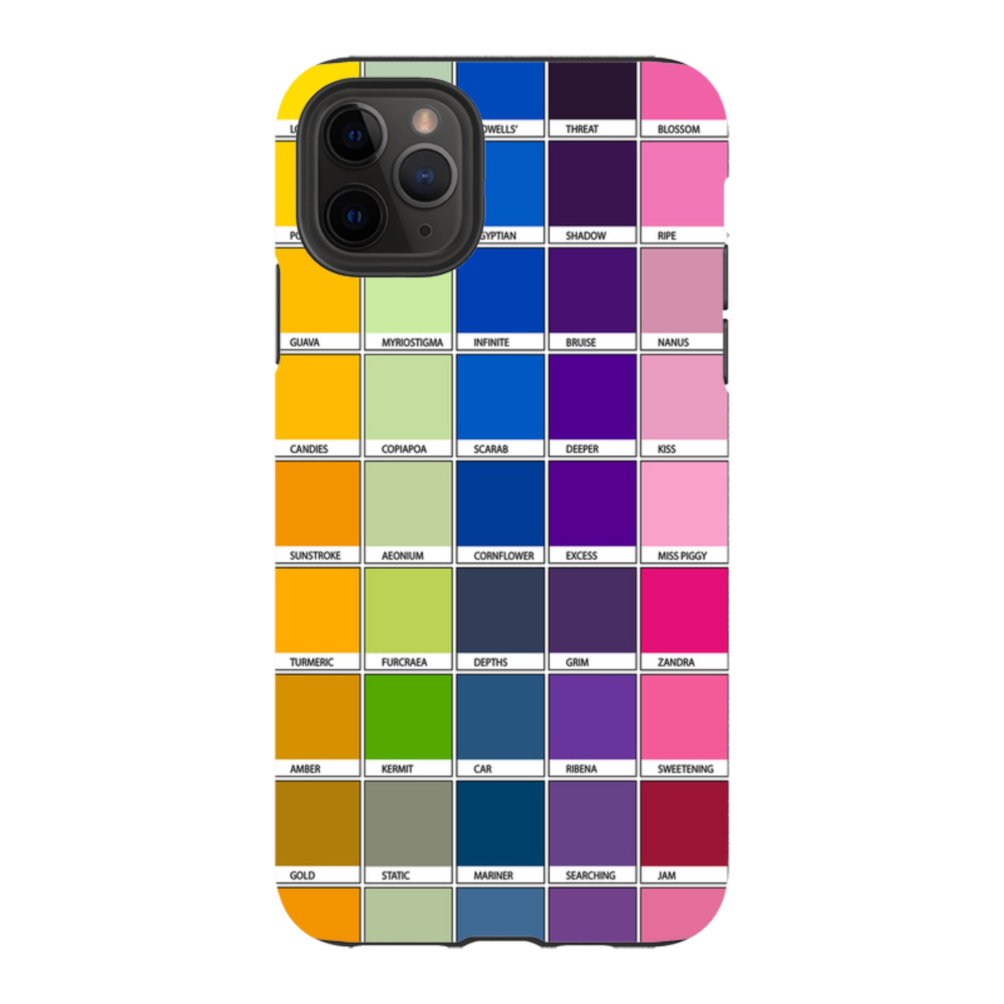 iPhone Tough Case - Multi Chromology By Kitty Joseph