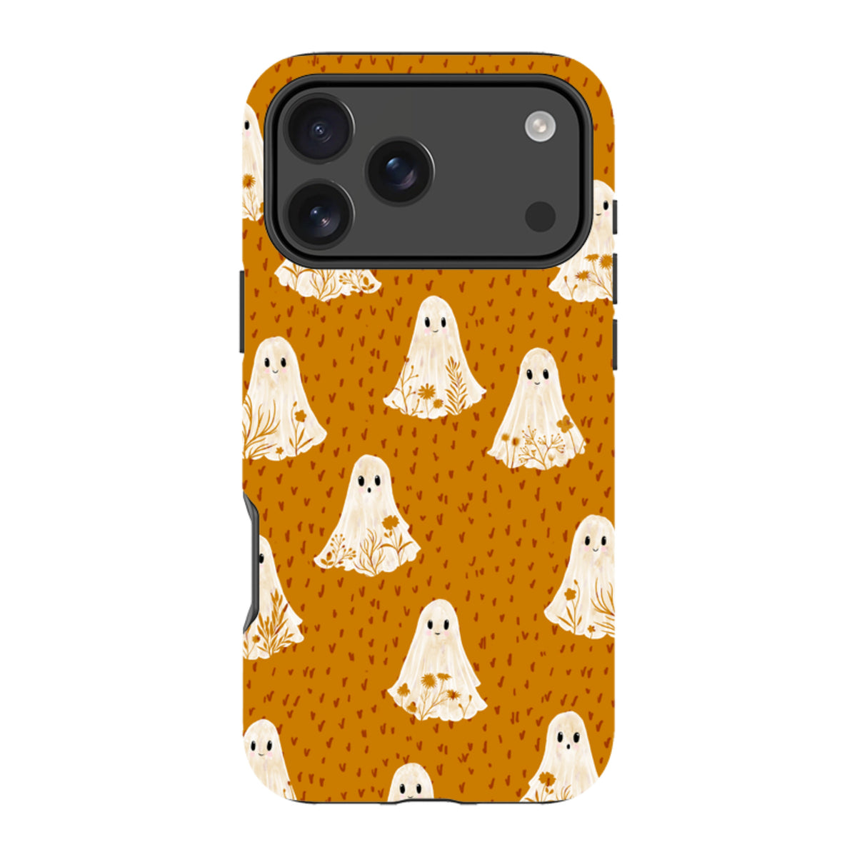 iPhone Tough Case - Floral Ghosts - Spice By Katherine Quinn