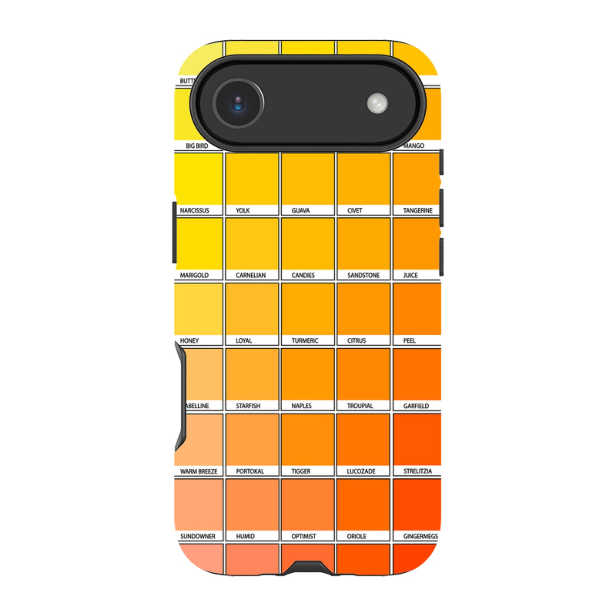 iPhone Tough Case - Yellow Chromology By Kitty Joseph