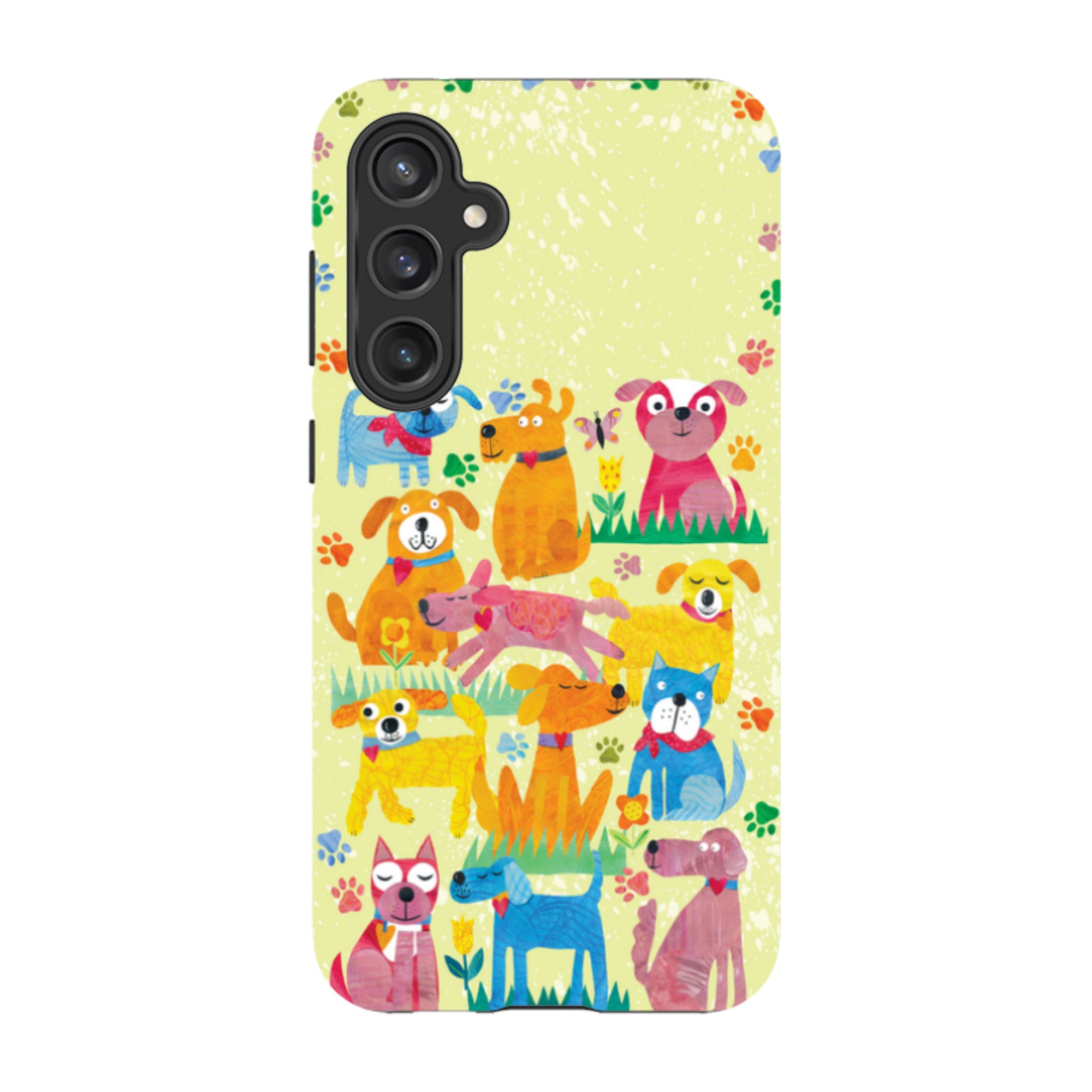 Samsung Tough Case - Dogs In The Park By Tracey English