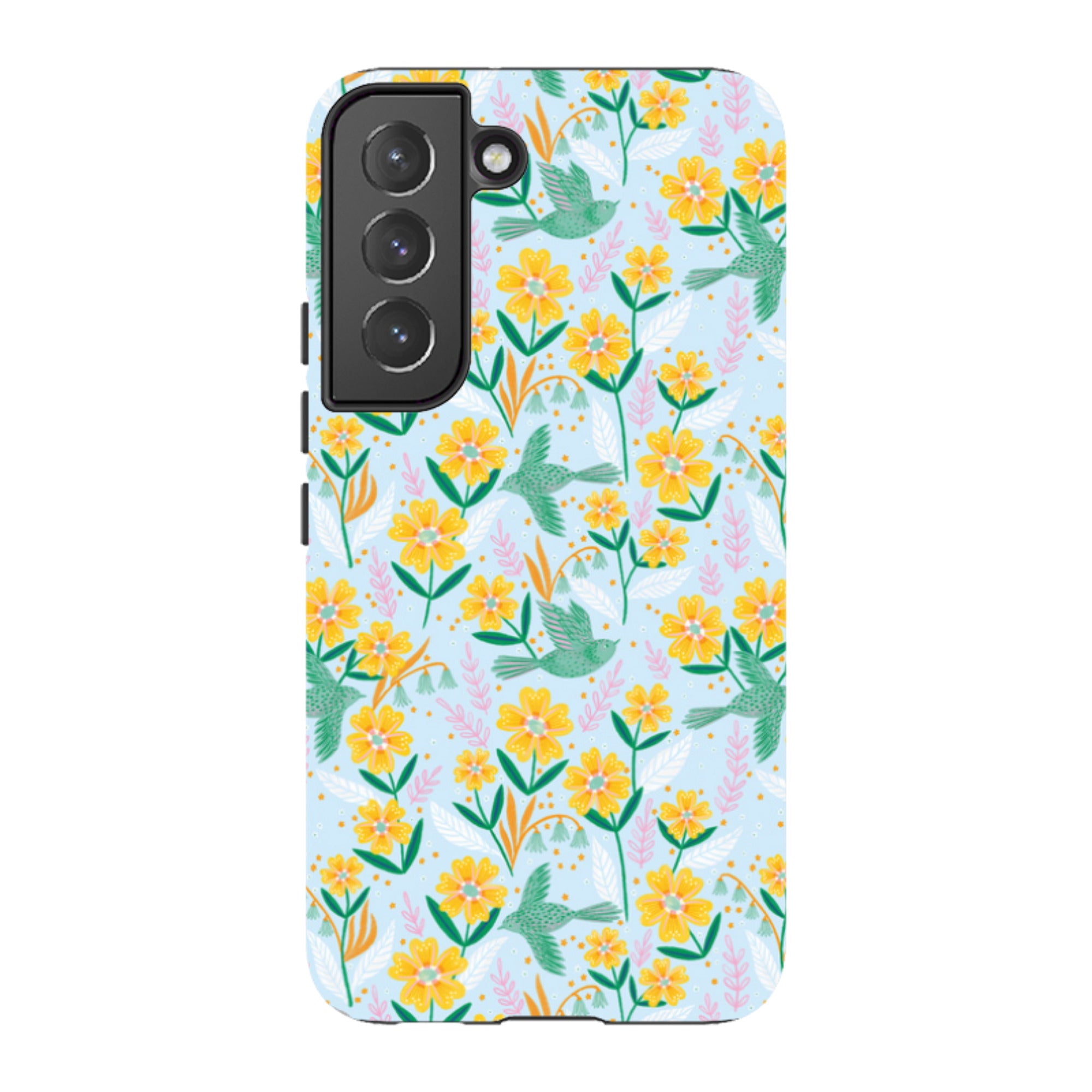 Samsung Tough Case - Sweet Birds Blue By Lee Foster Wilson