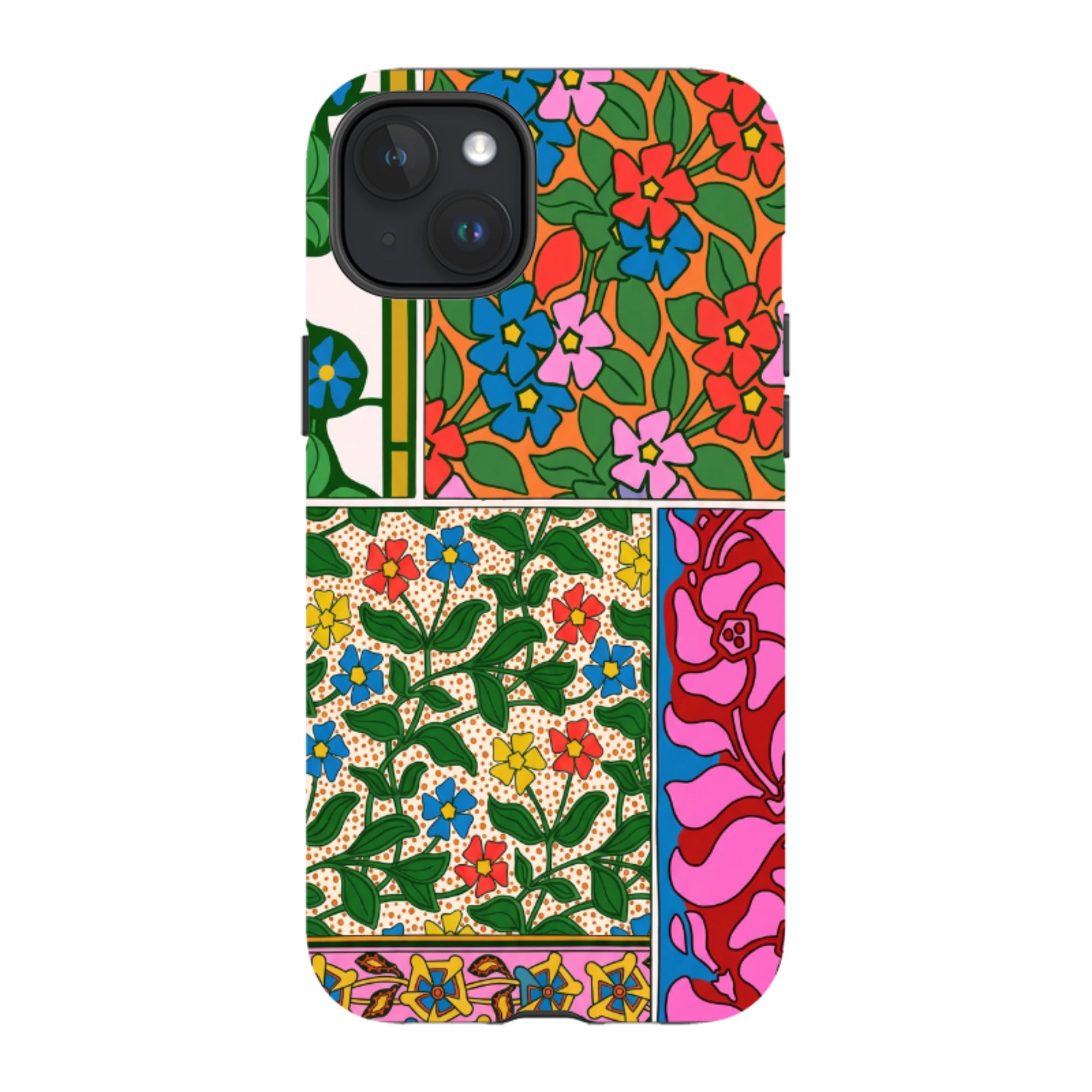iPhone MagSafe Tough Case - Vintage Wildflowers