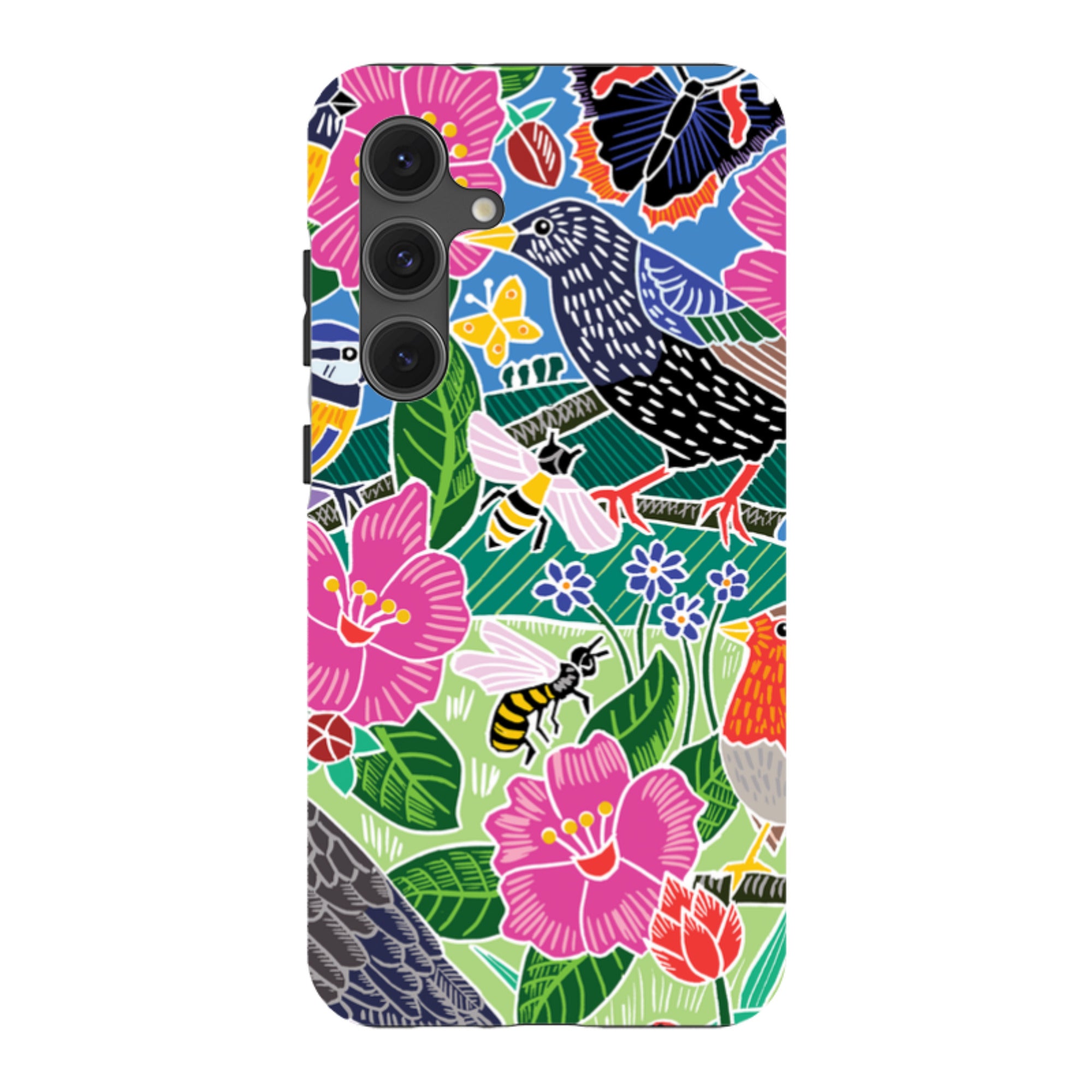 Samsung Tough Case - Garden Bird Jigsaw A By Kate Heiss