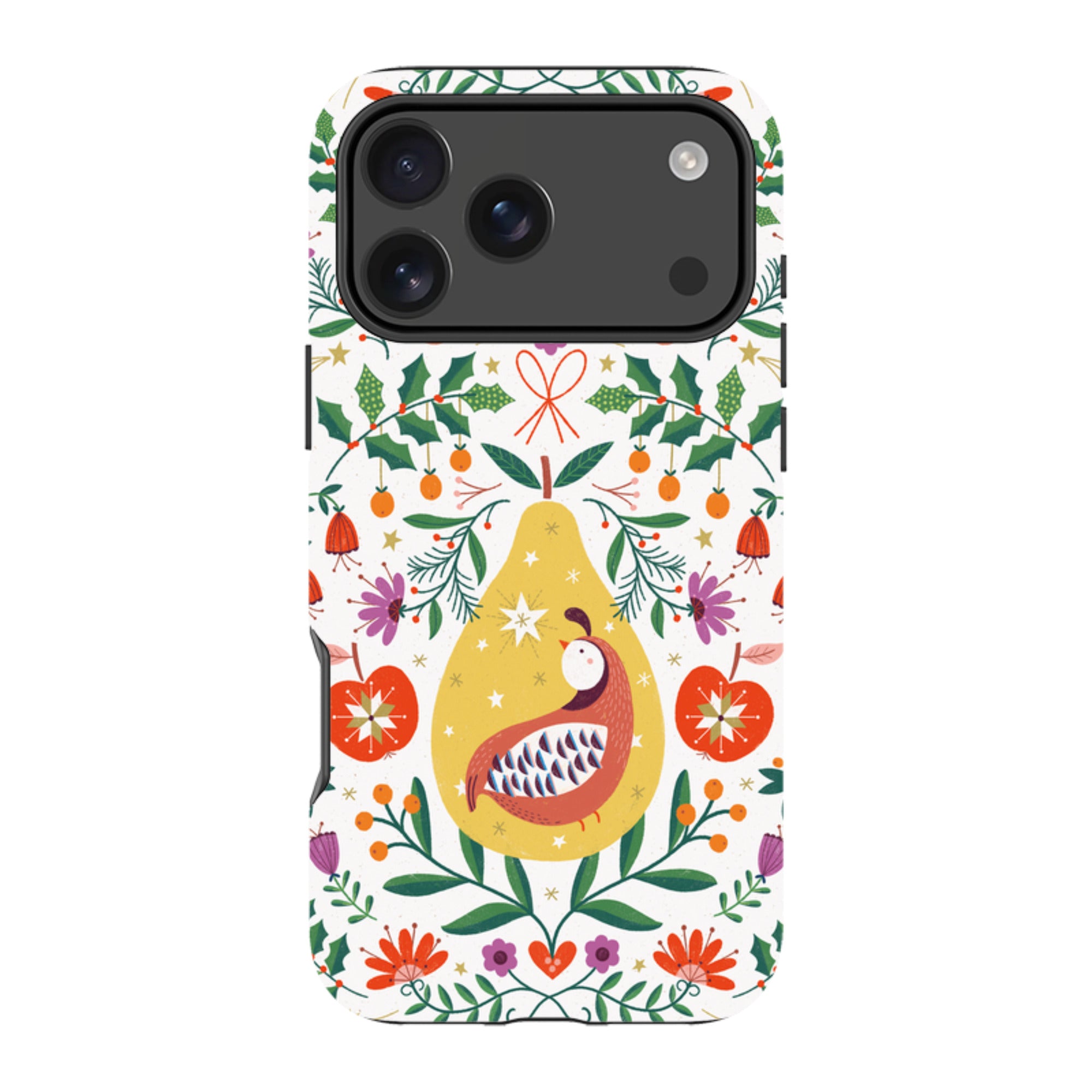 iPhone Tough Case - Festive Fruits By Ali Brookes