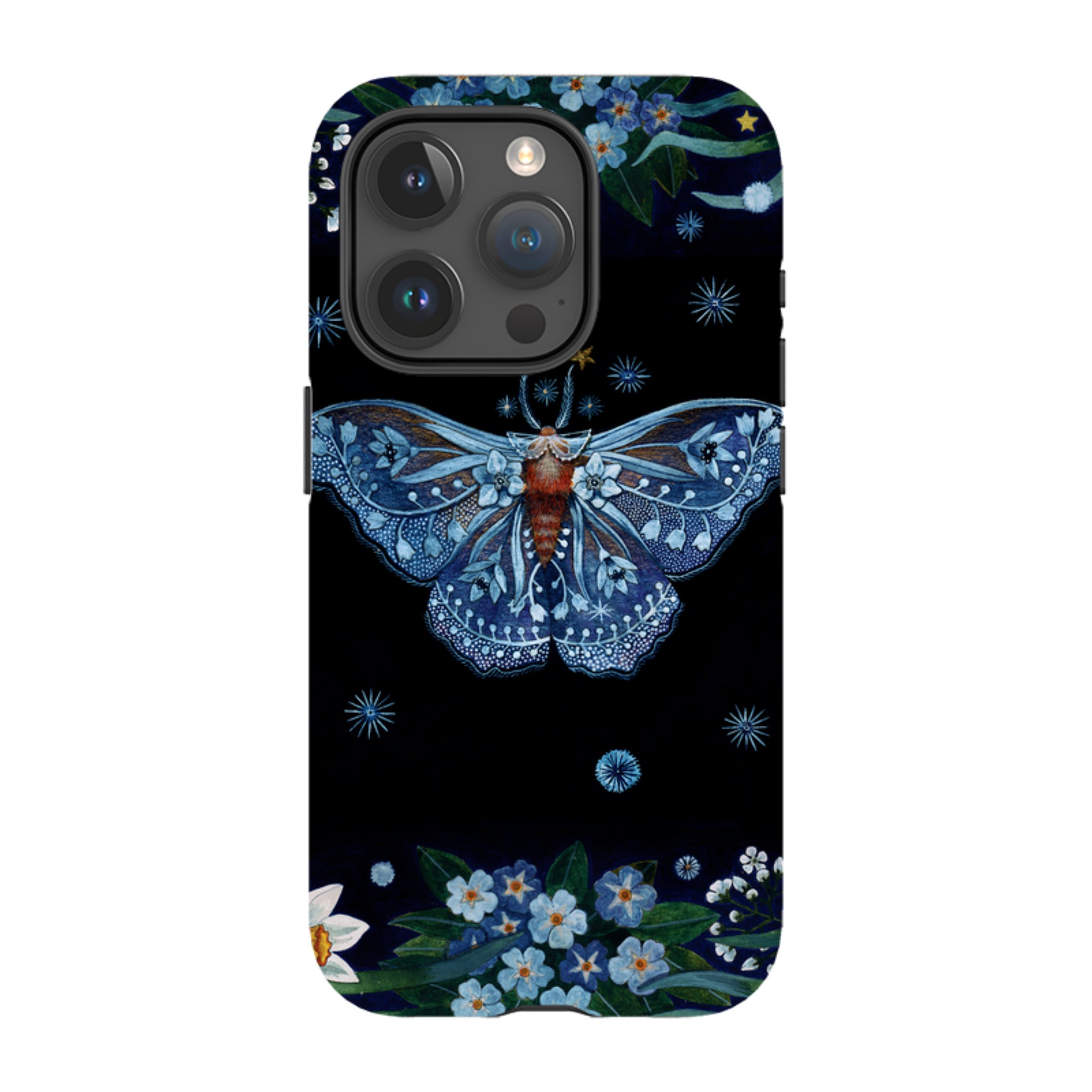 iPhone Tough Case - Night Moth By Maria Matos