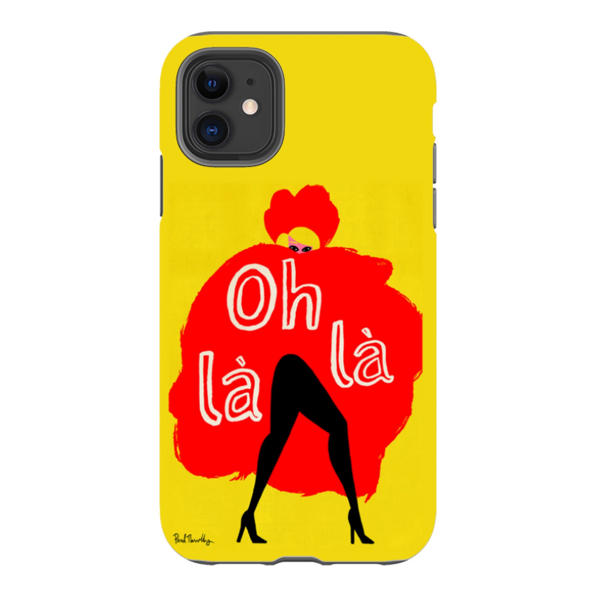 iPhone Tough Case - Oh Lala By Paul Thurlby