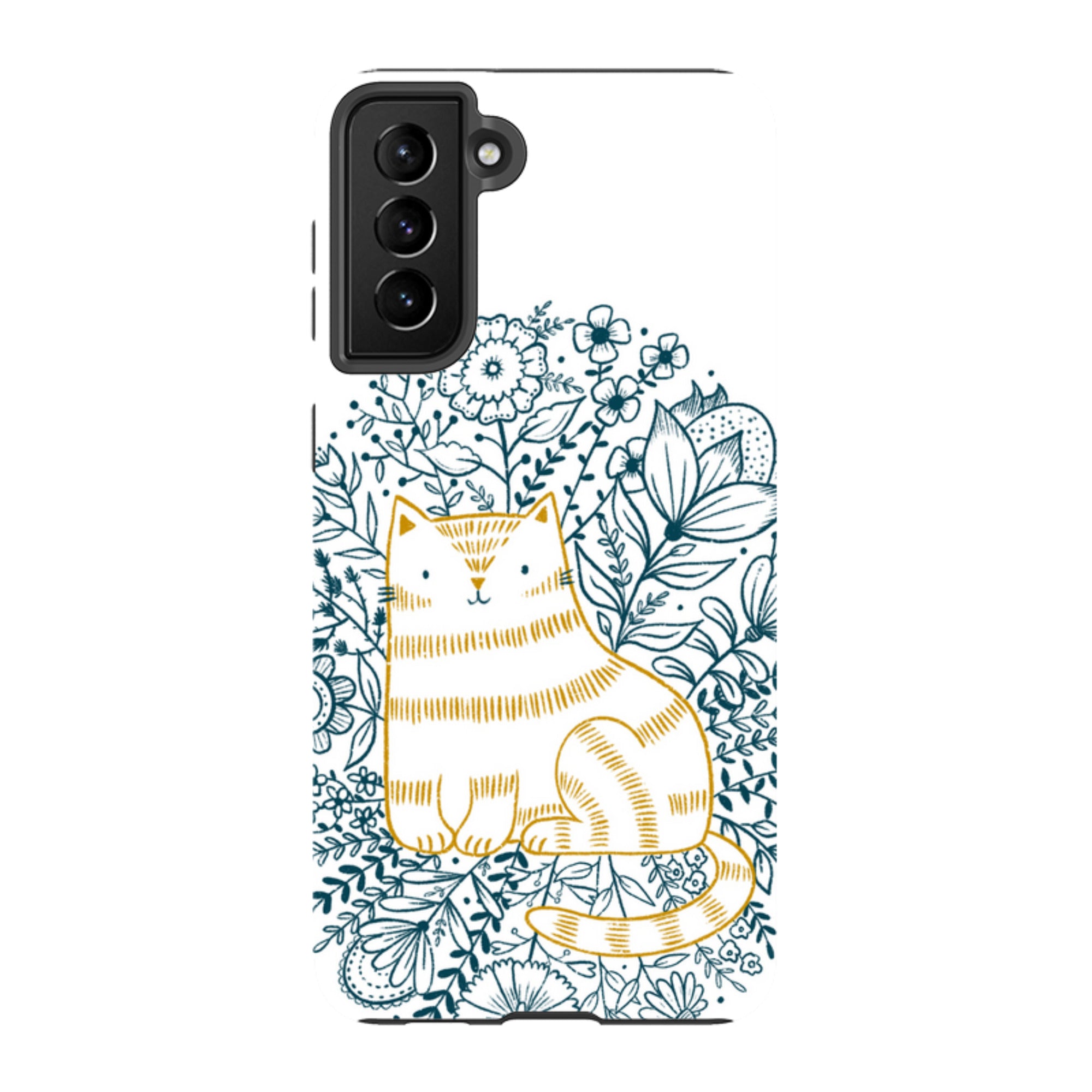 Samsung Tough  Case - Cat Design By Suzy Taylor