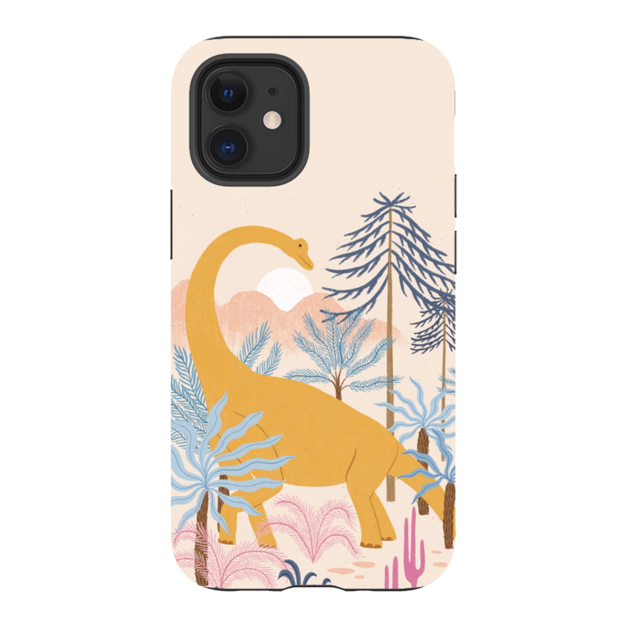 iPhone Tough Case - Brachiosaurus By Meghann Rader