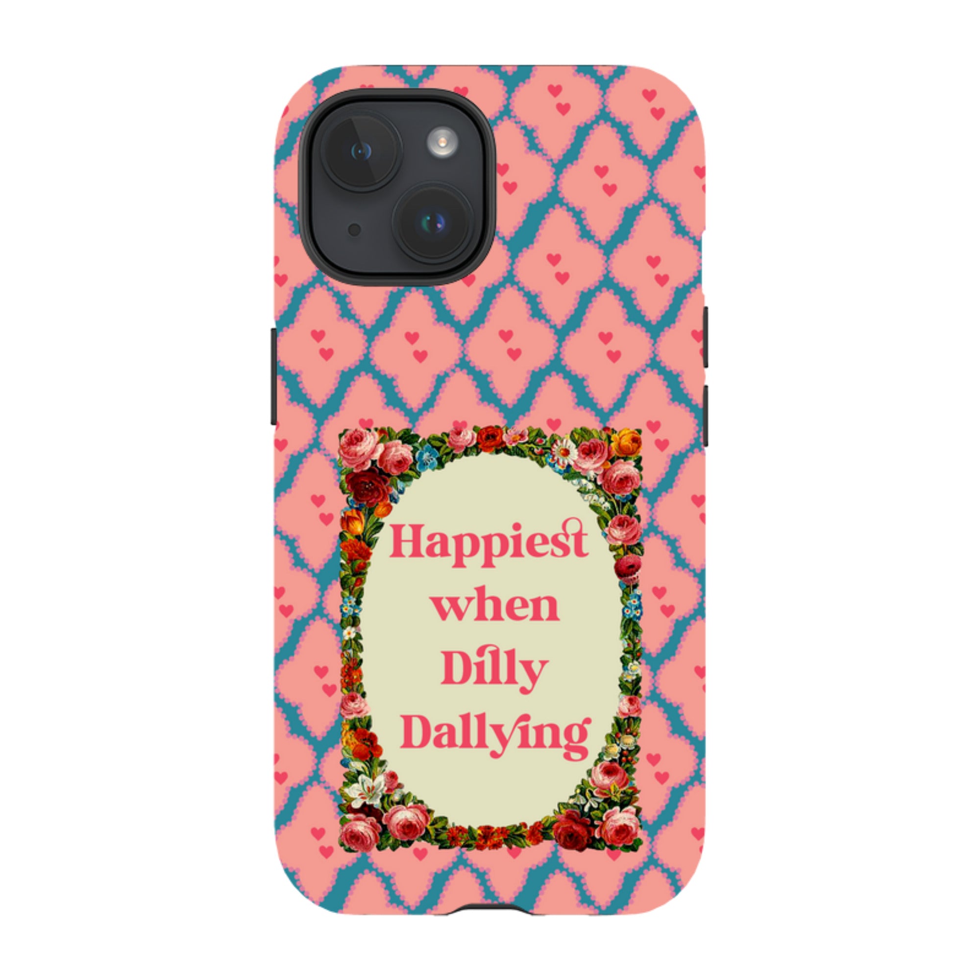 iPhone Tough Case - Dilly Dally By Clare Jordan