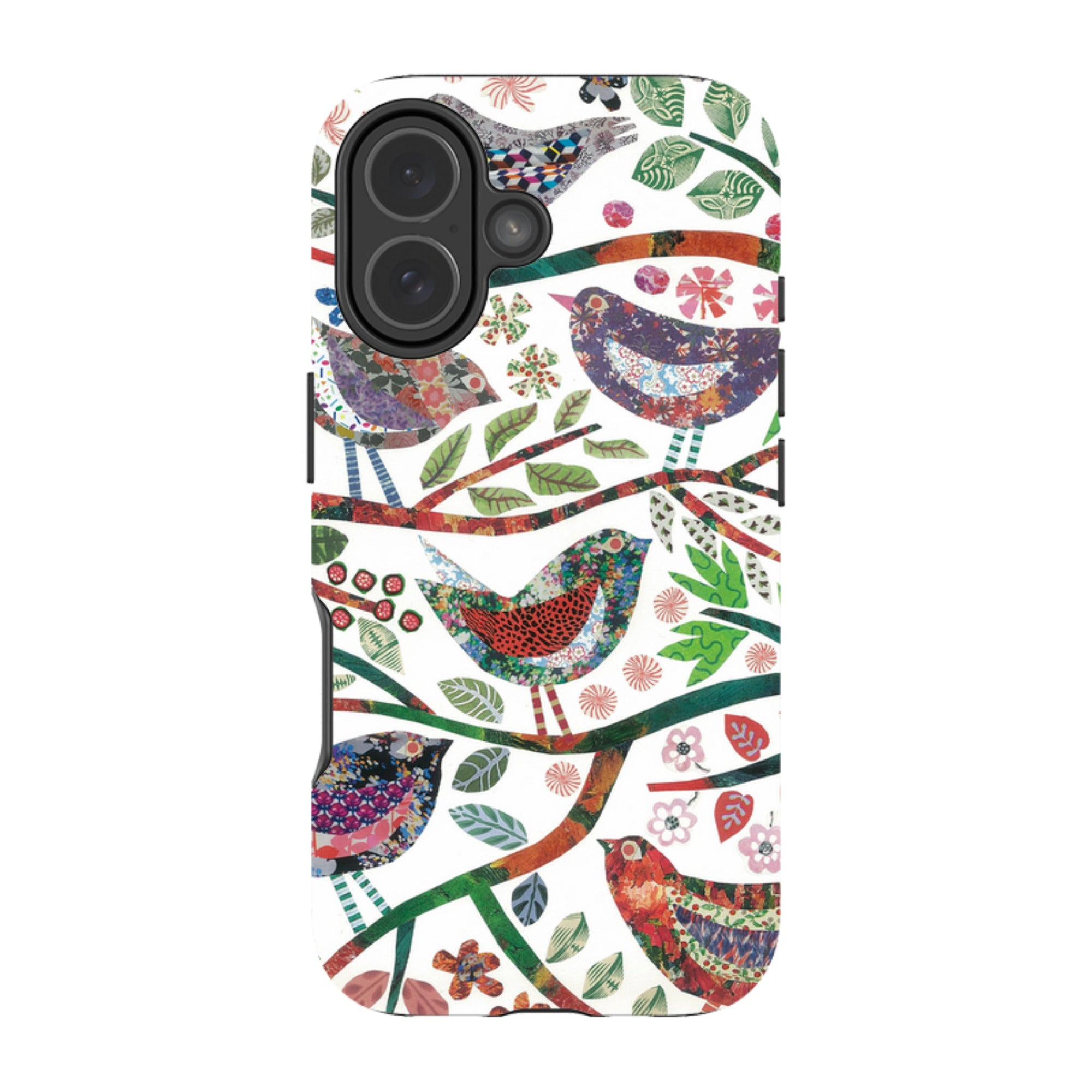 iPhone Tough Case - Vintage Birds By Jane Robbins