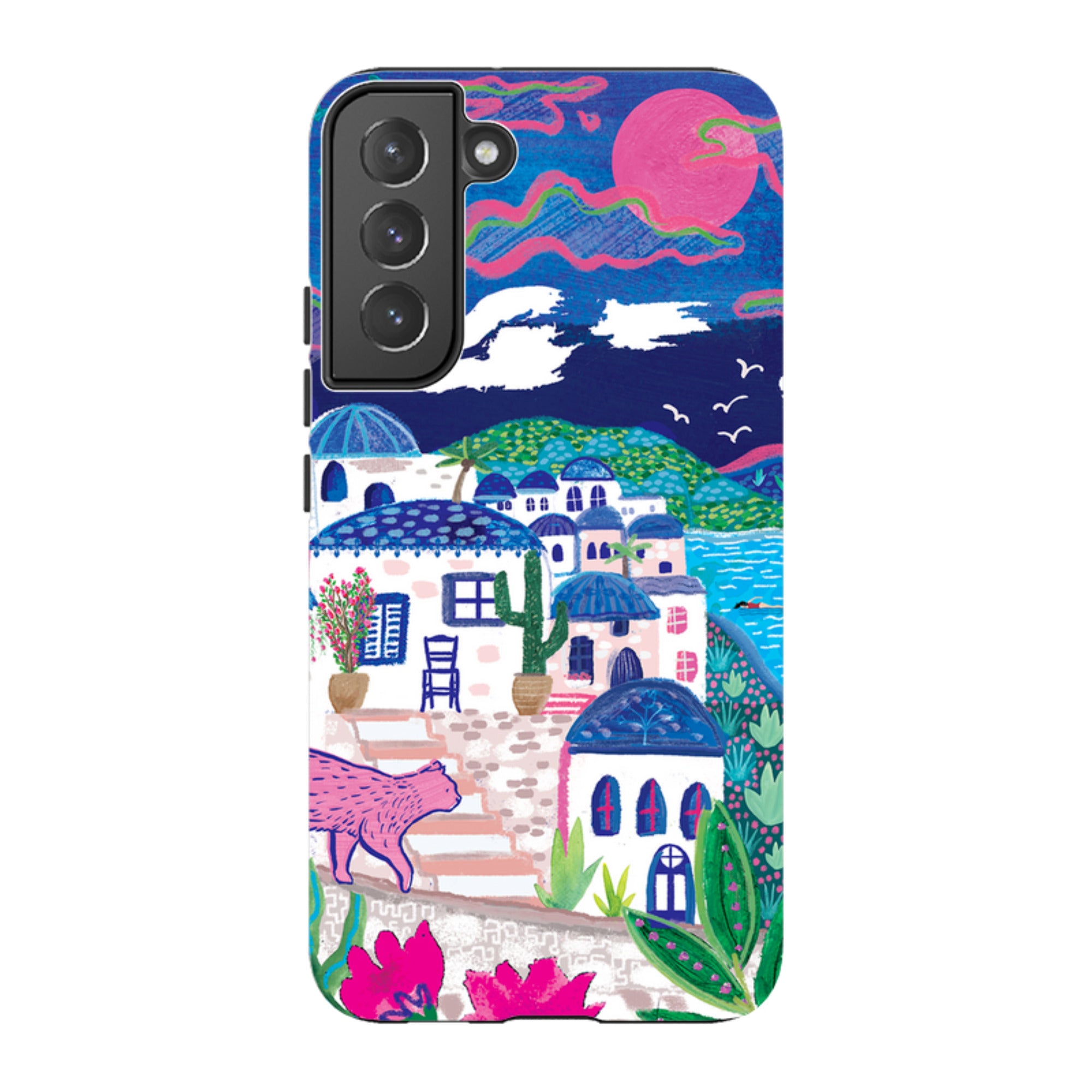 Samsung Tough  Case - Sapphire Seas II By Emma Frances Grant