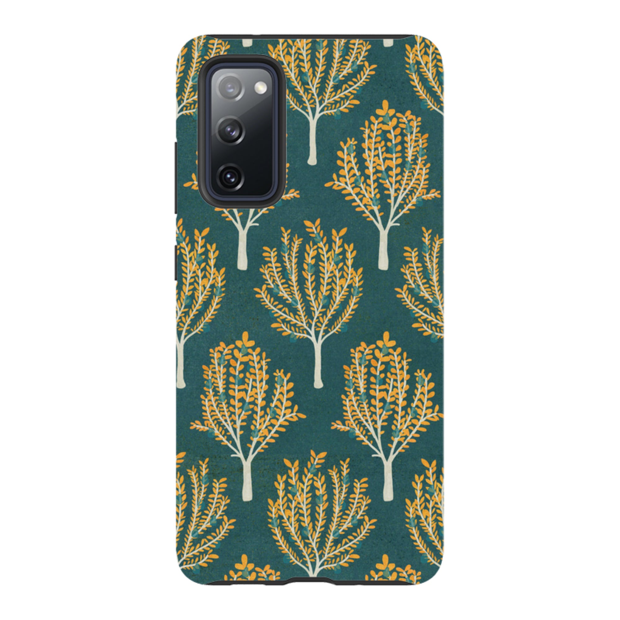 Samsung Tough Case - Pear Trees Teal By Katherine Quinn