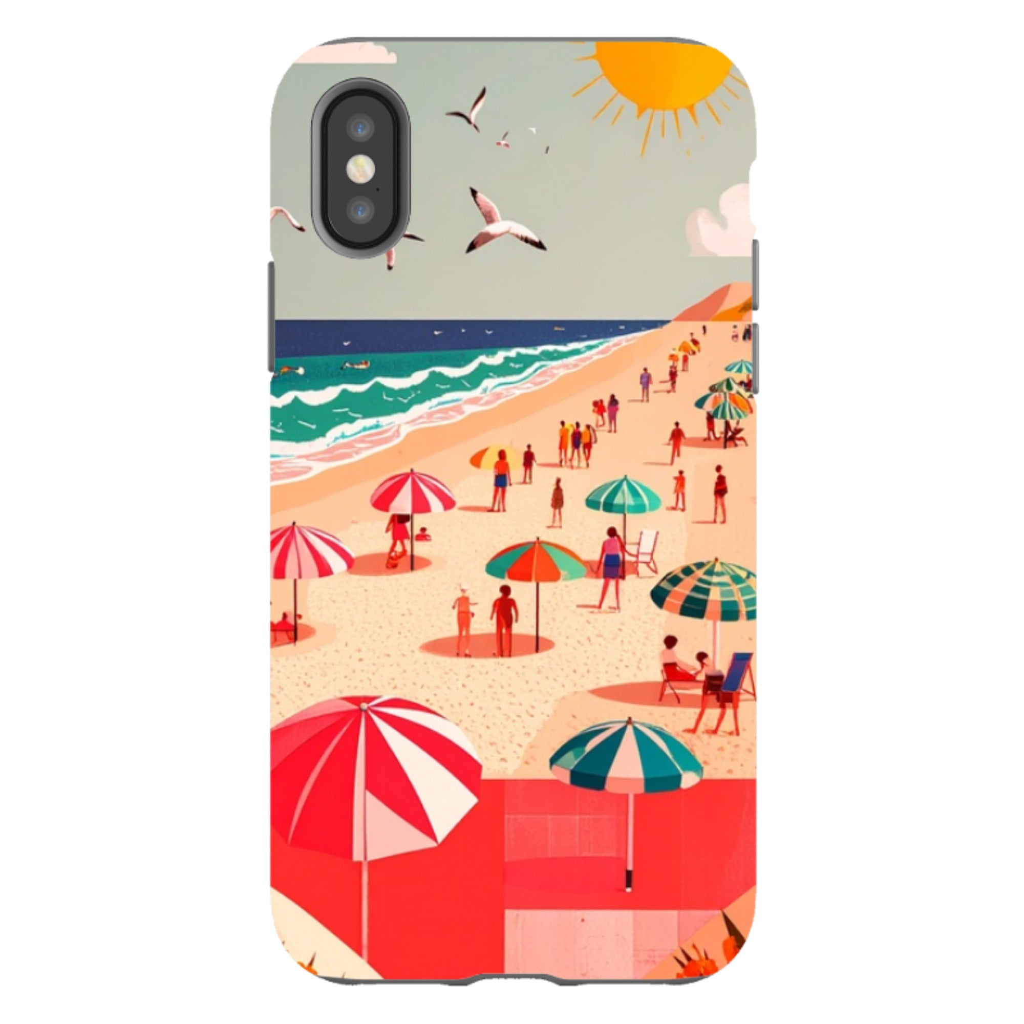 iPhone Tough Case - Mediterranean Beach
