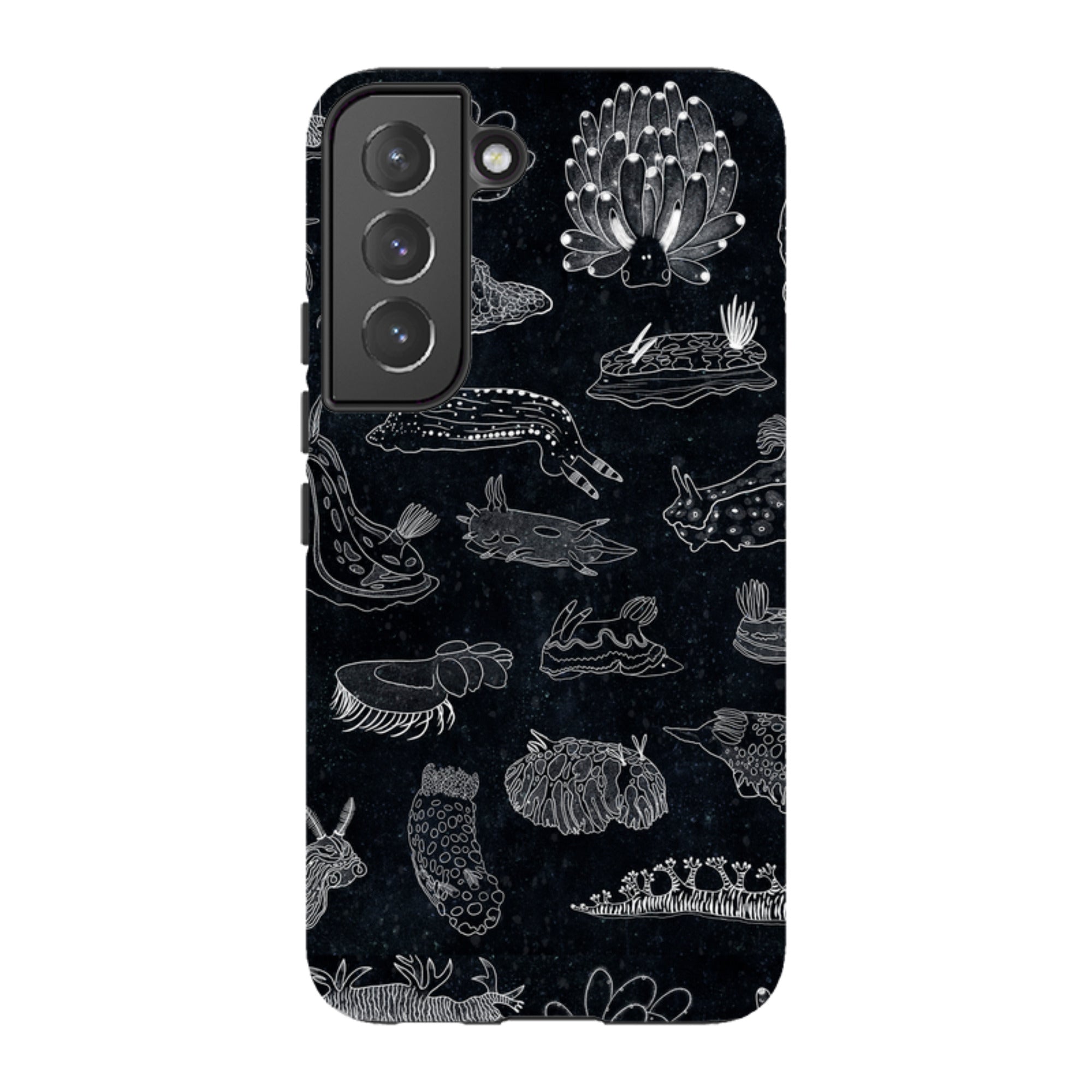 Samsung Tough Case - Nudibranch Line Drawing By Katherine Quinn