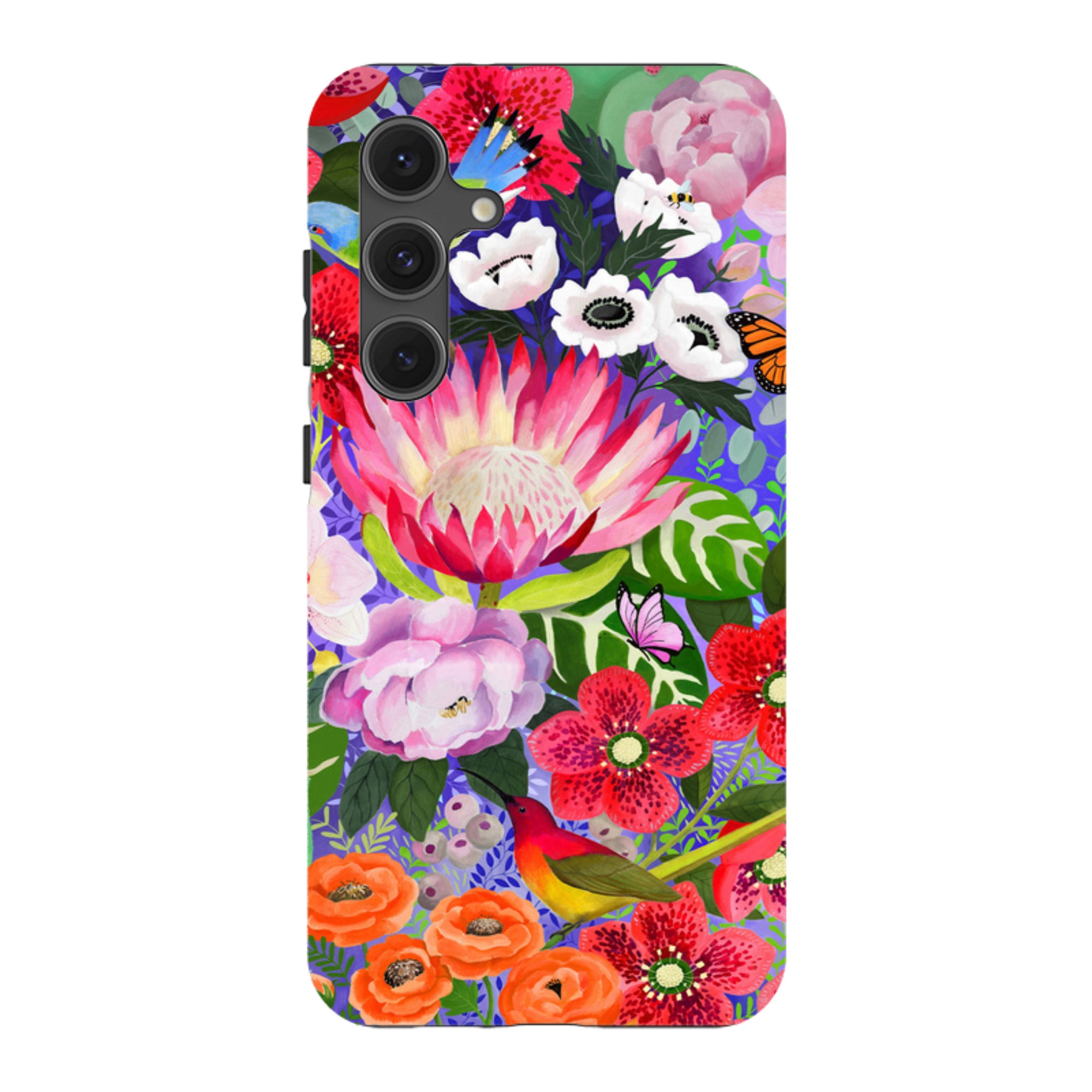 Samsung Tough Case - Exotic Birds By Bex Parkin