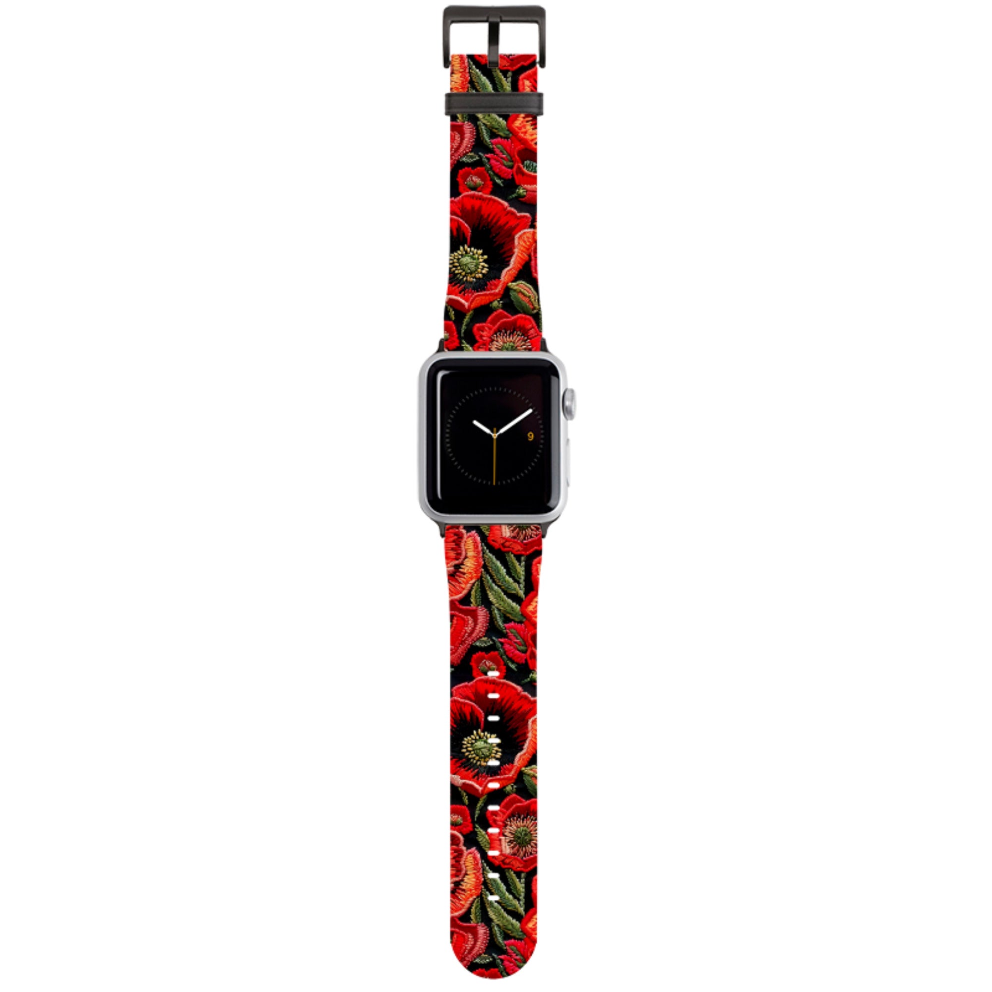 Poppy Love III Apple Watch Strap