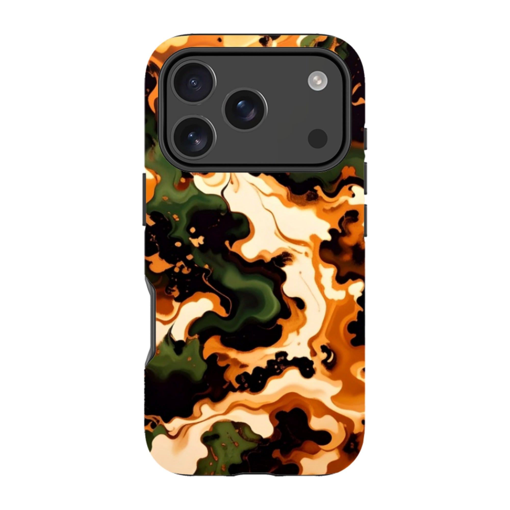 iPhone MagSafe Tough Case - Green Marble