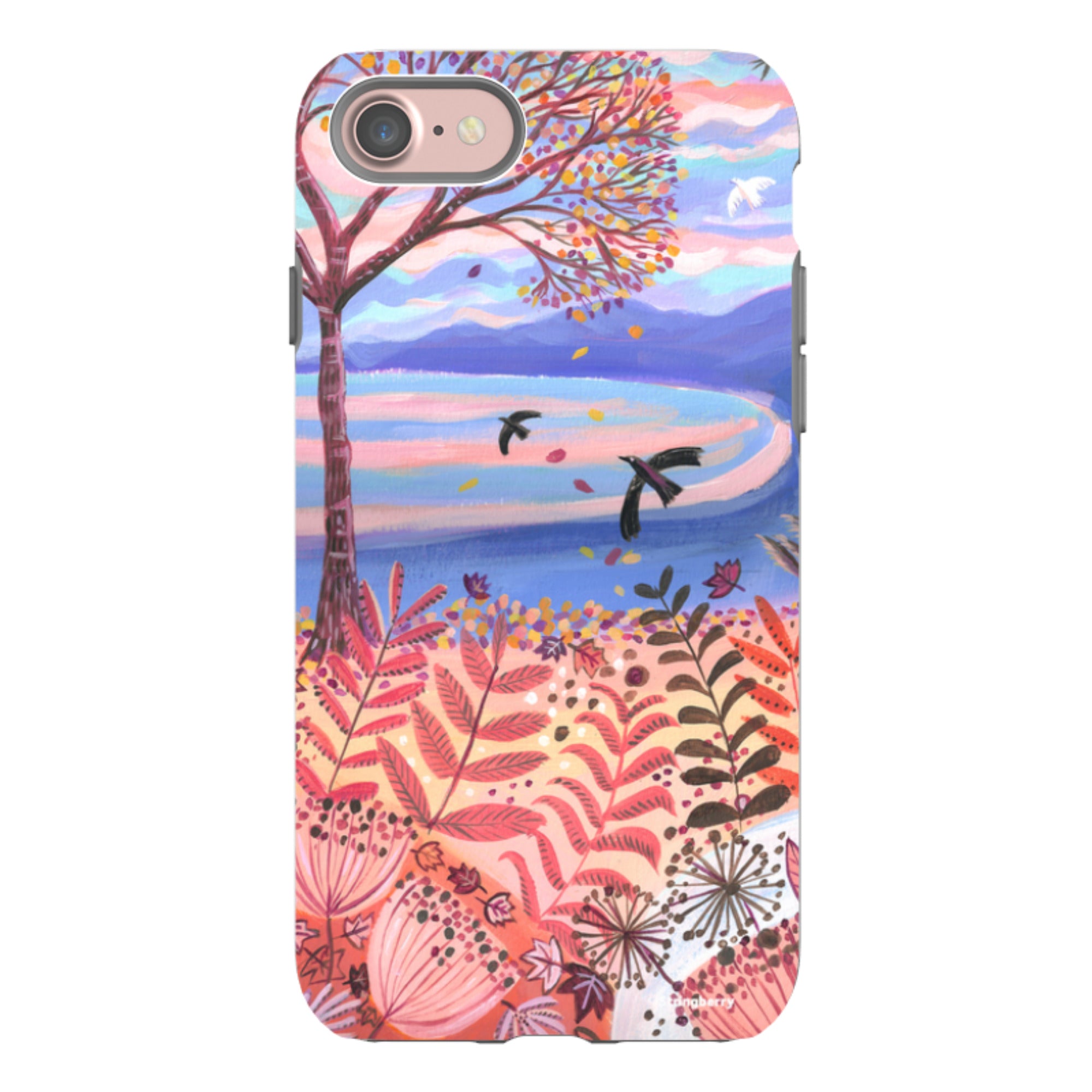 iPhone Tough Case - Autumn Coast By Mary Stubberfield