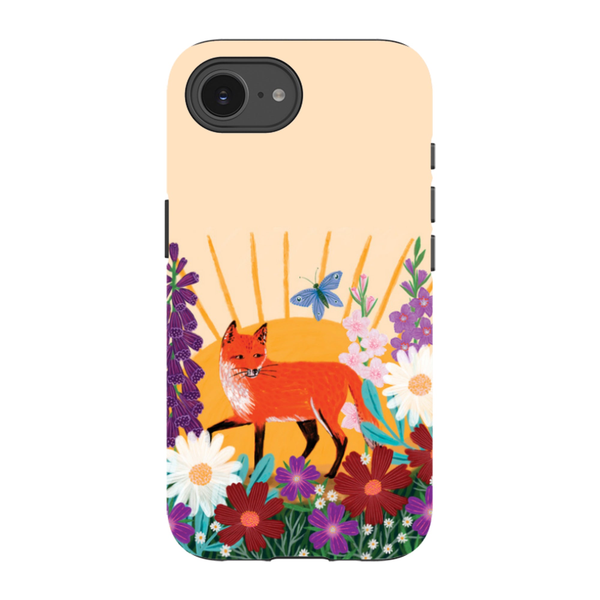 iPhone Tough Case - Summer Fox By Lee Foster Wilson