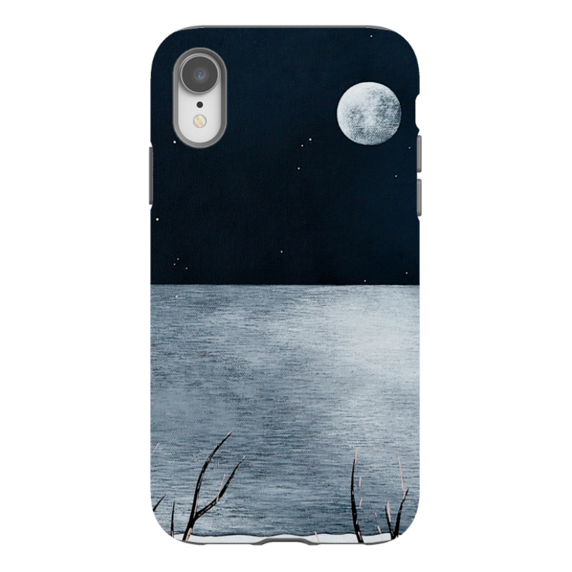 iPhone Tough Case - Night Of The Huge Moon By Natasha Newton