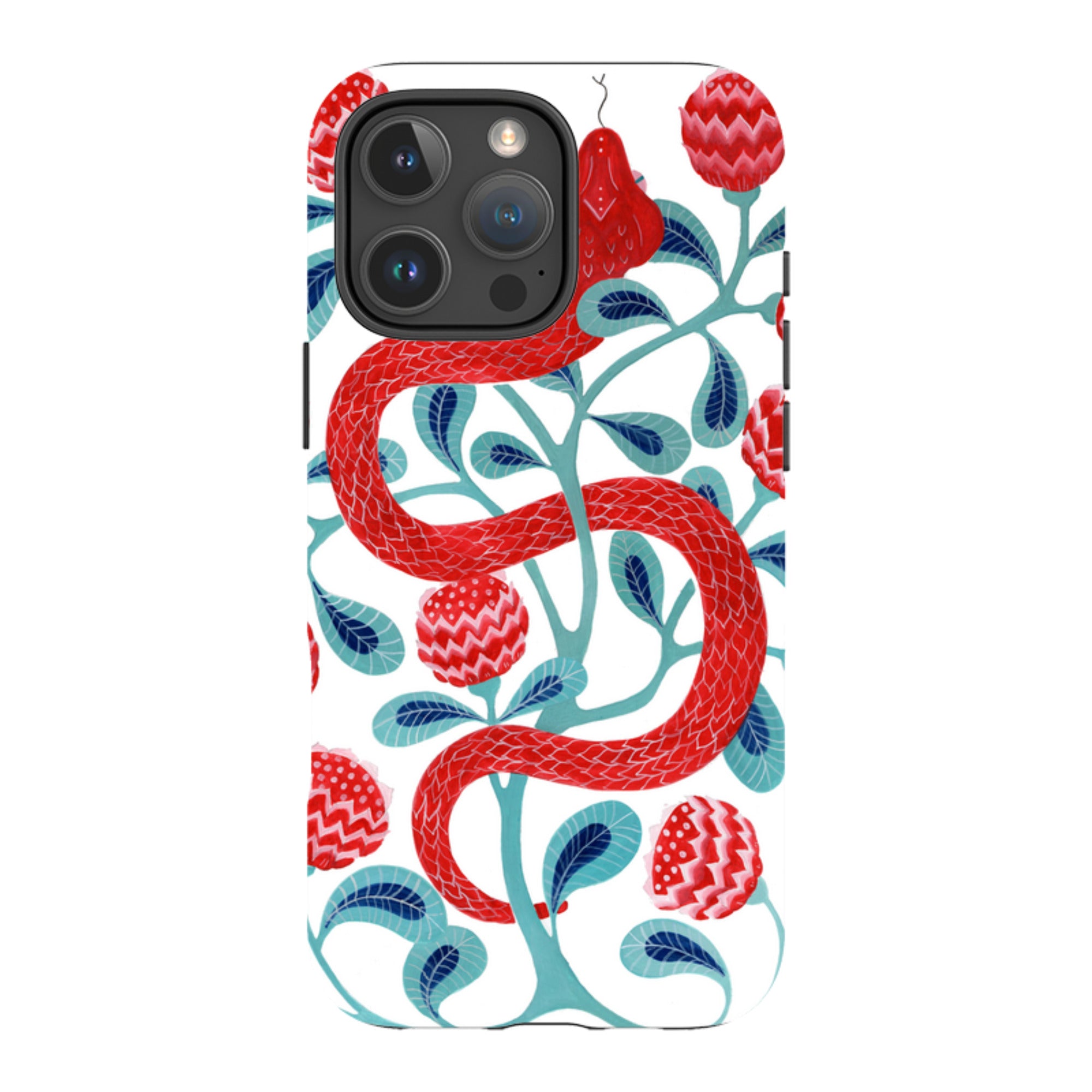 iPhone MagSafe Tough Case - Redsnake By Bex Parkin