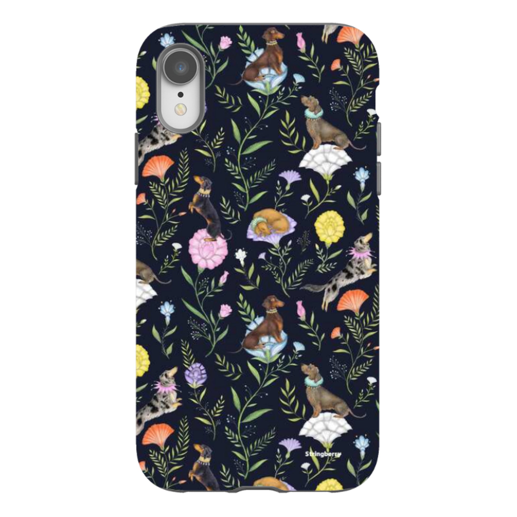 iPhone Tough Case - Doxy Day Afternoon Marine By Catherine Rowe