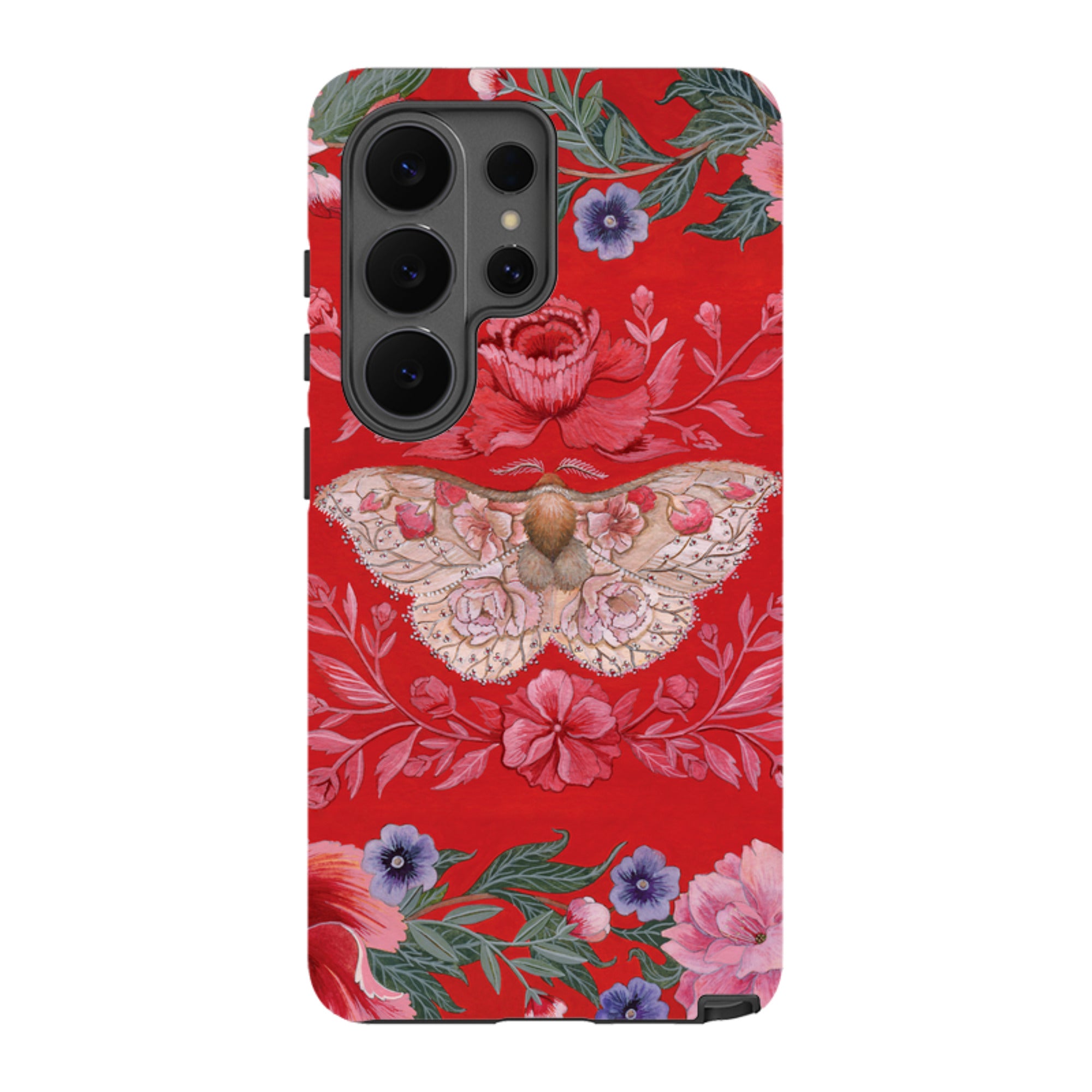 Samsung Tough Case - Blossom Moth By Maria Matos