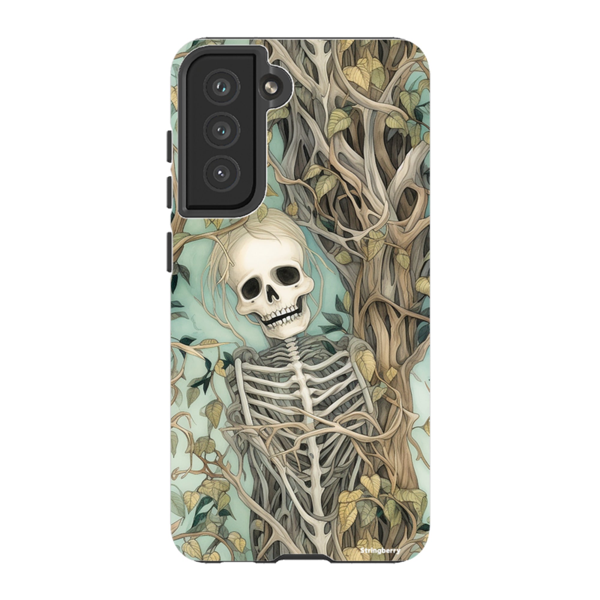 Samsung Tough Case - Skeletal Floral