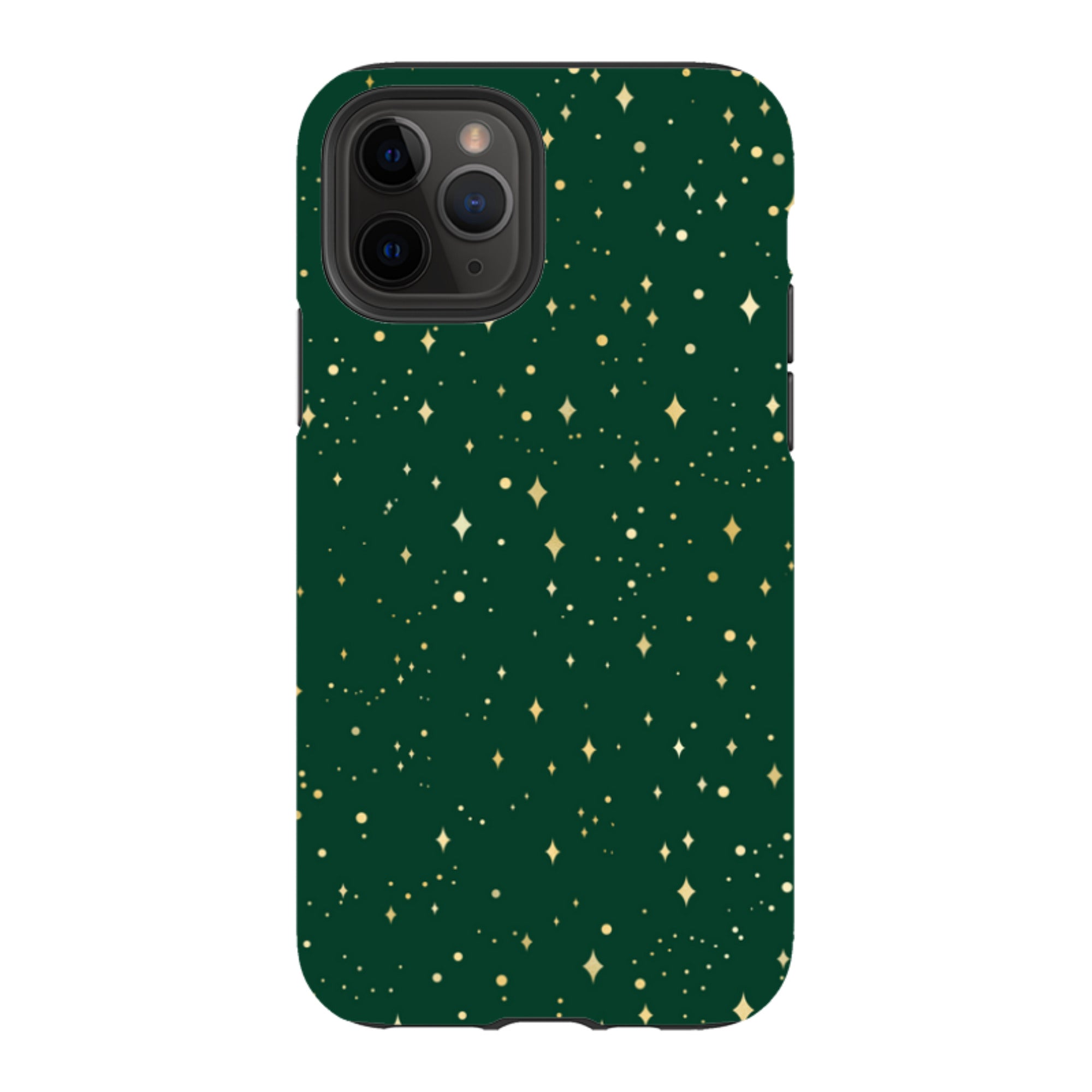 iPhone Tough Case - Forest Green Cosmos