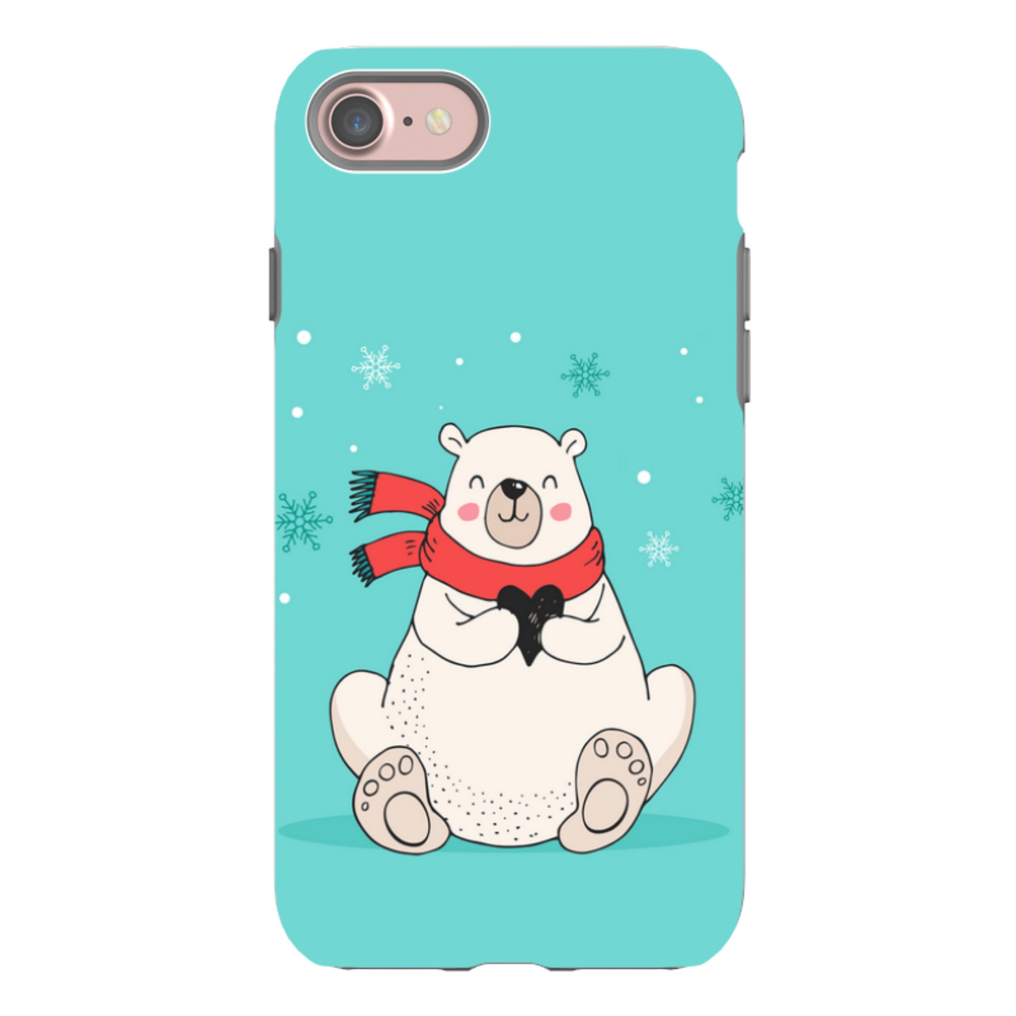 iPhone Tough Case - Xmas Bear