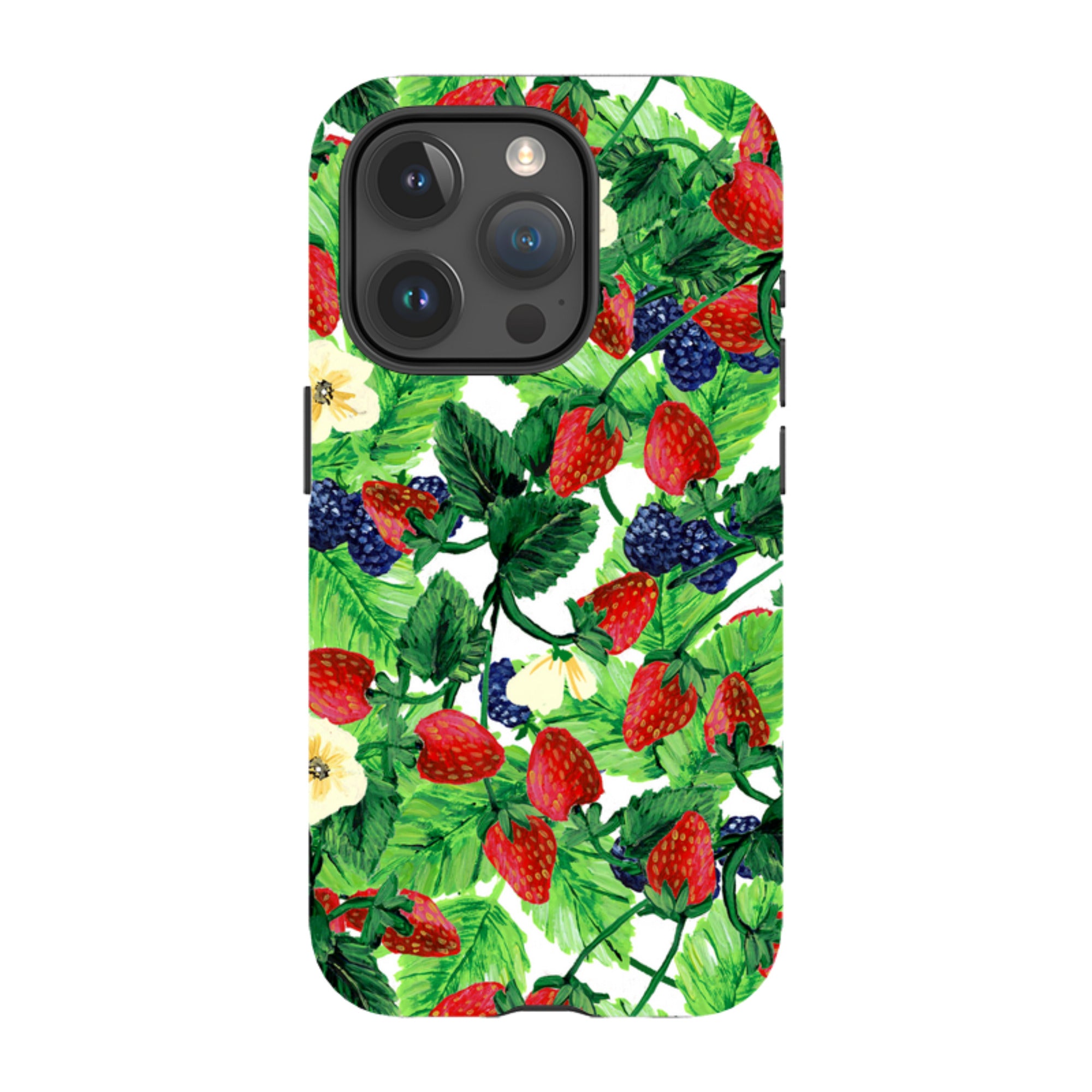 iPhone MagSafe Tough Case - Strawberries III By Abby Jacobs