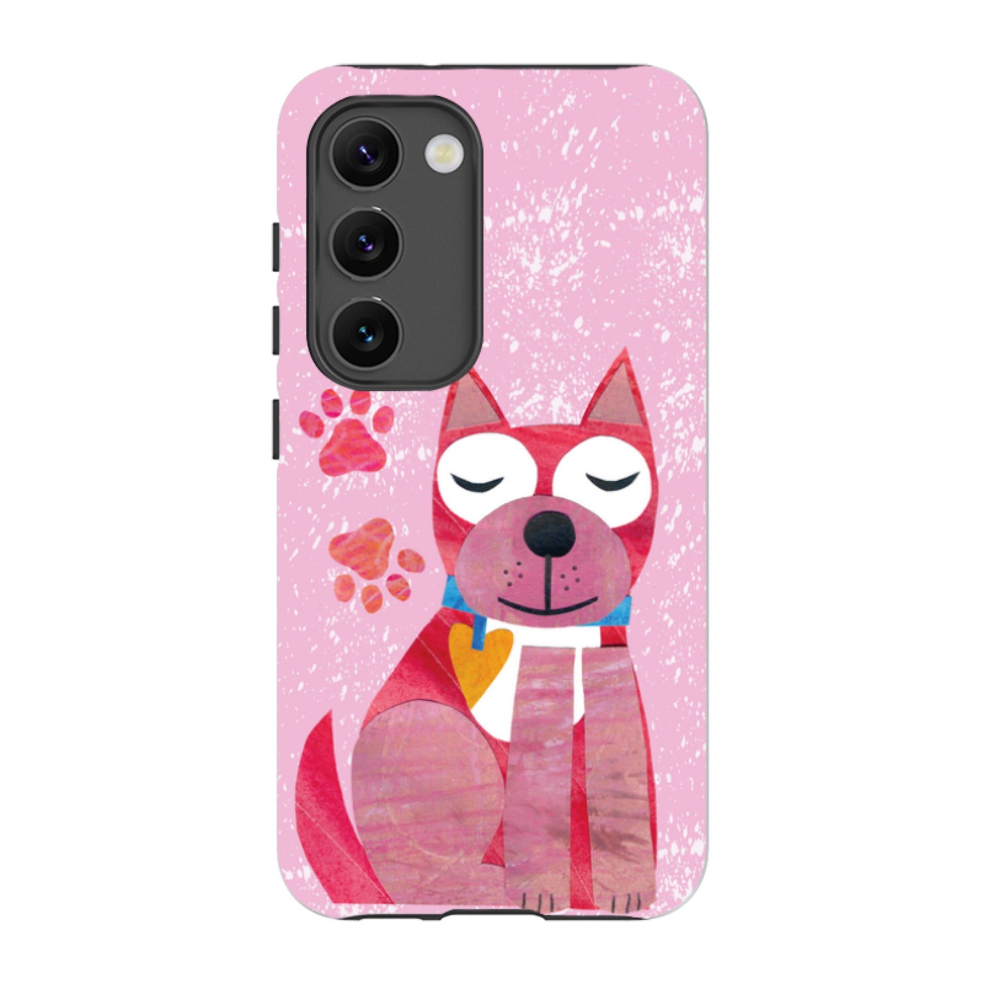 Samsung Tough Case - Dog With Heart By Tracey English