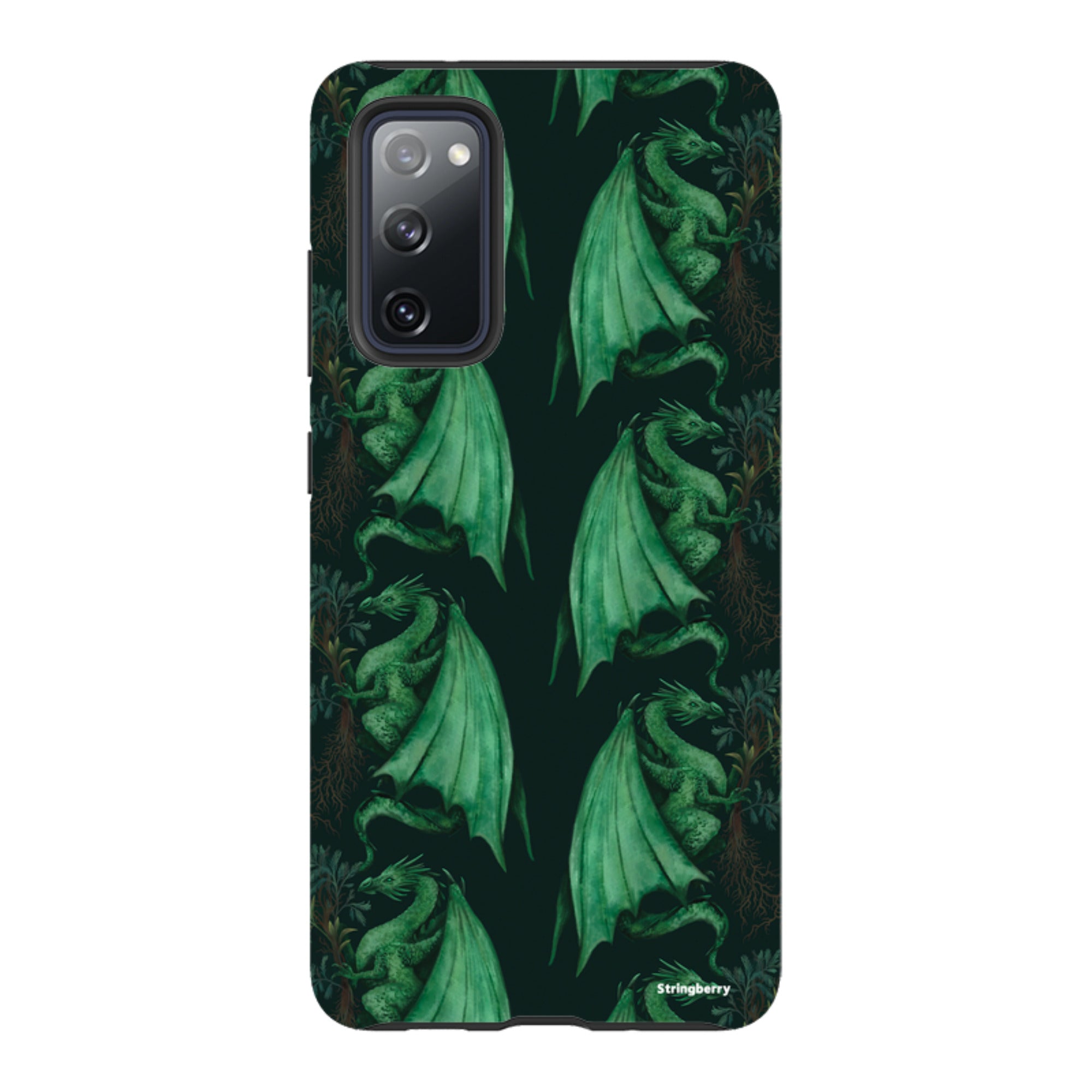 Samsung Tough Case - Arbor Dragon Pattern By Anna Stead