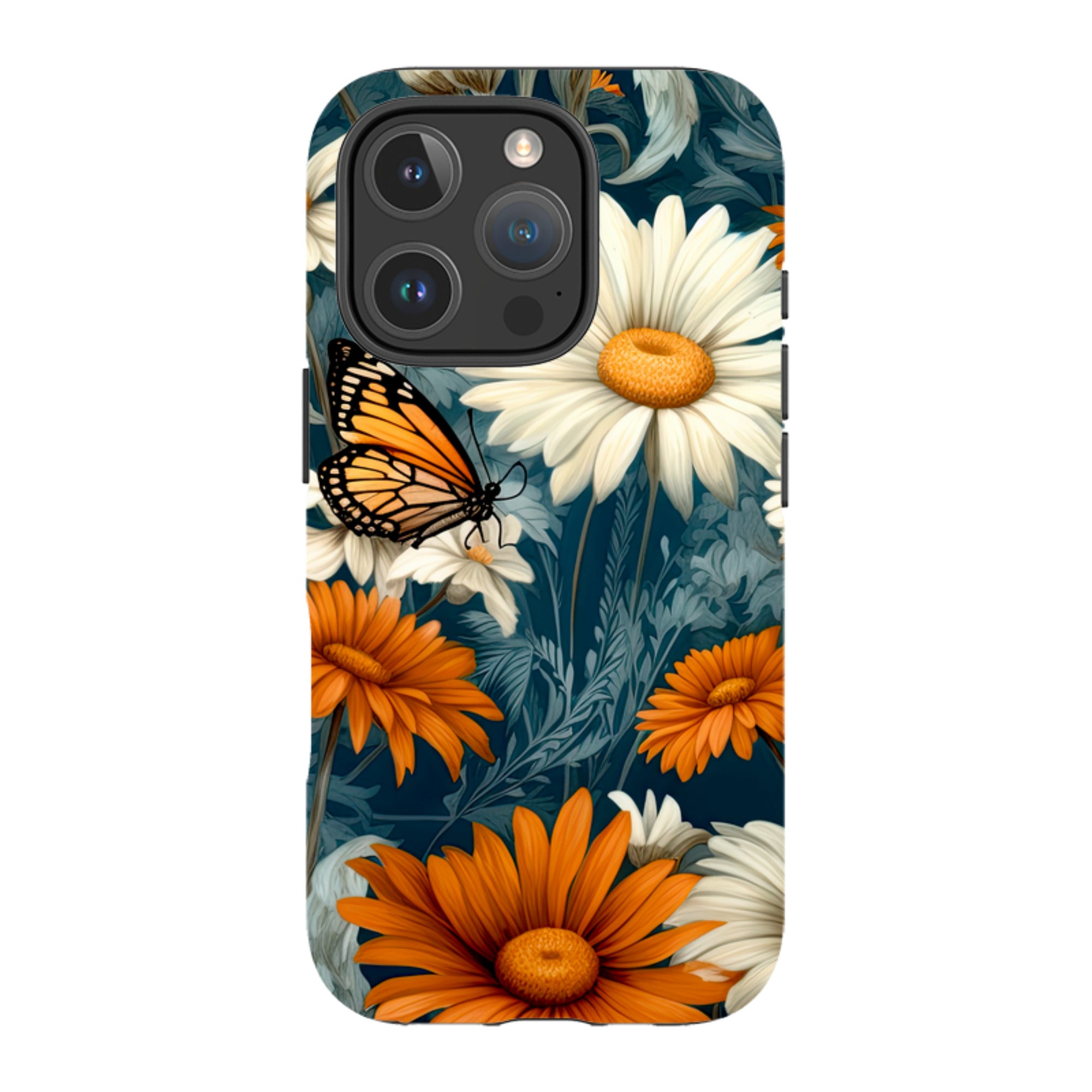 iPhone MagSafe Tough Case - Butterfly Daisies