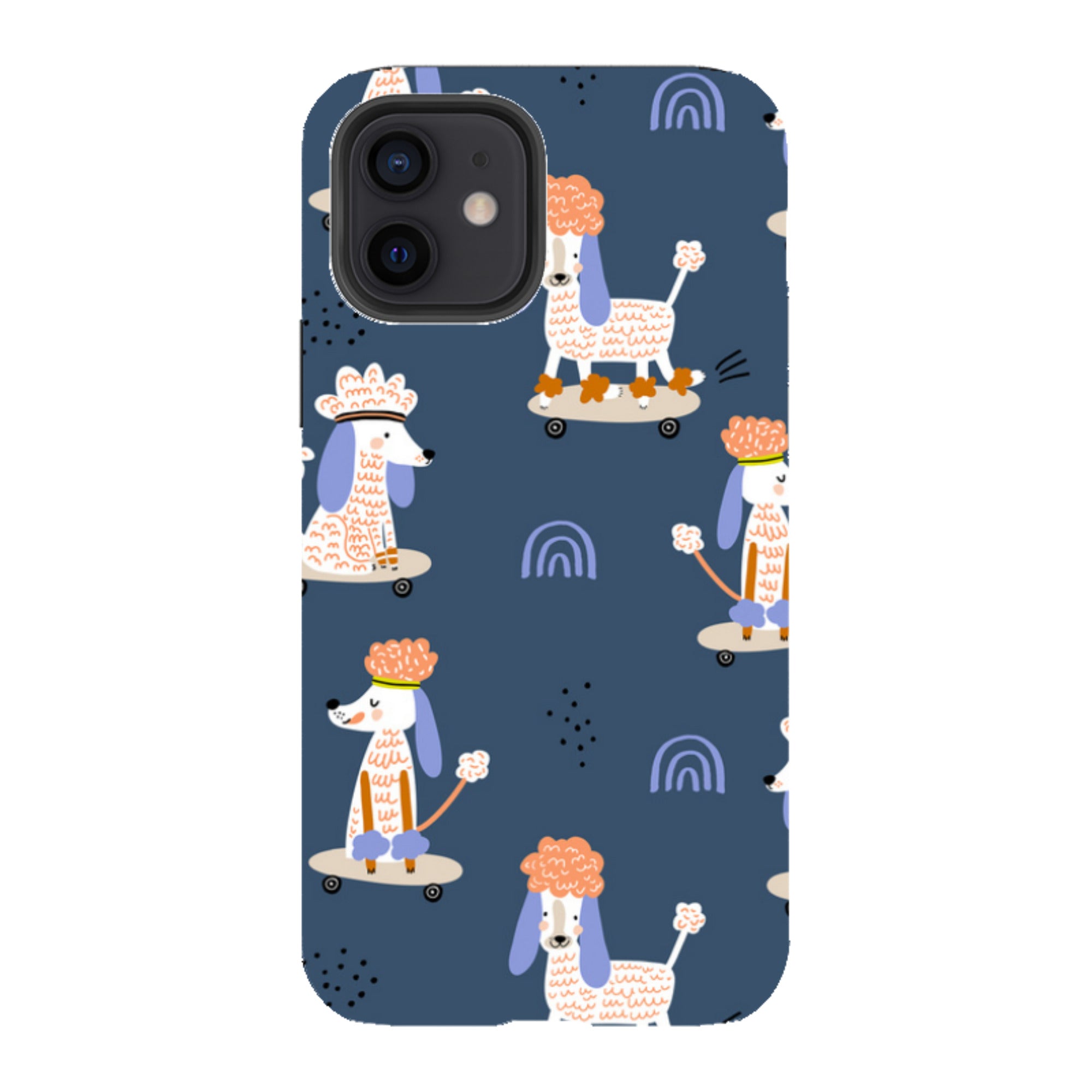 iPhone Tough Case - Skater Dogs