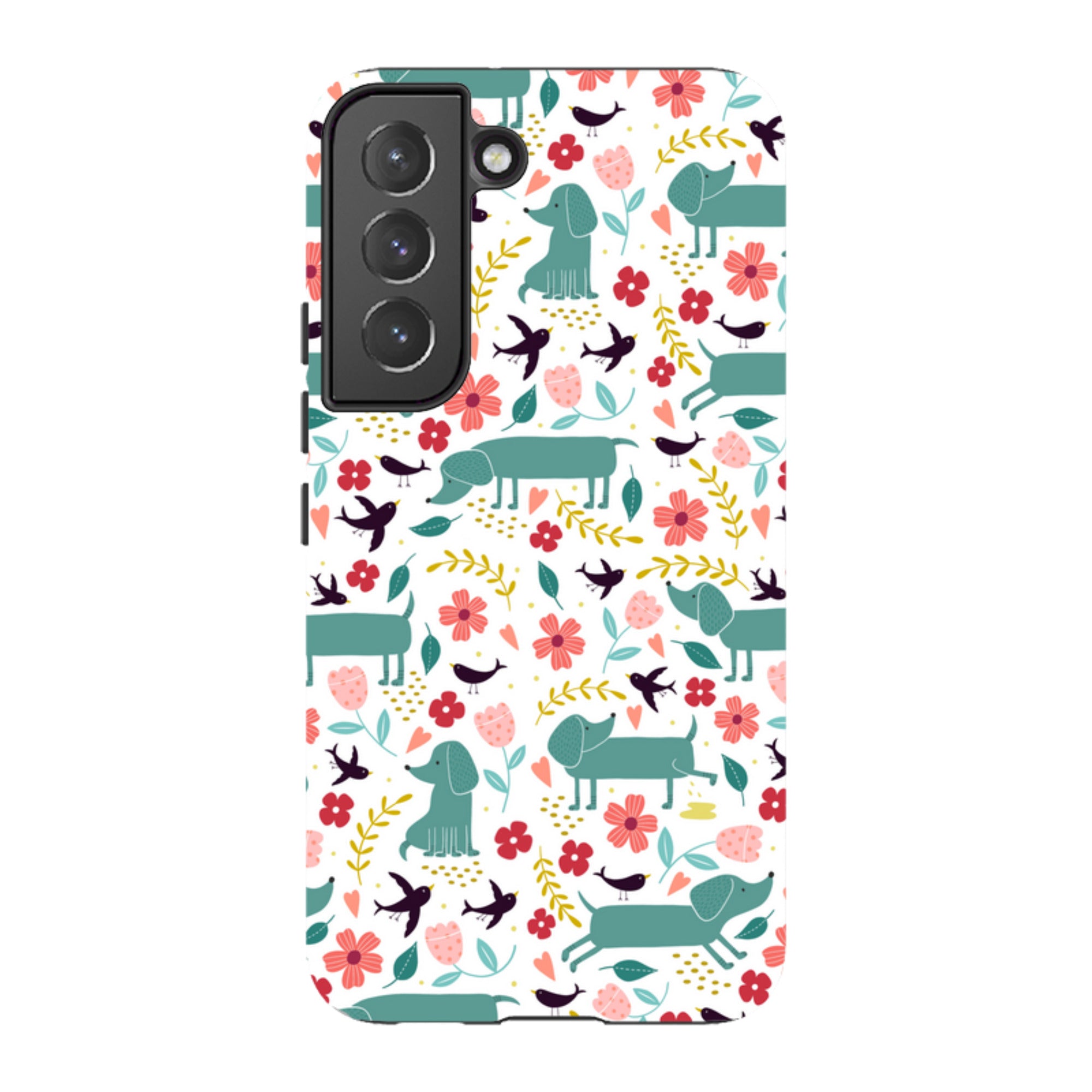 Samsung Tough Case - Cheek Dachshunds By Suzy Taylor