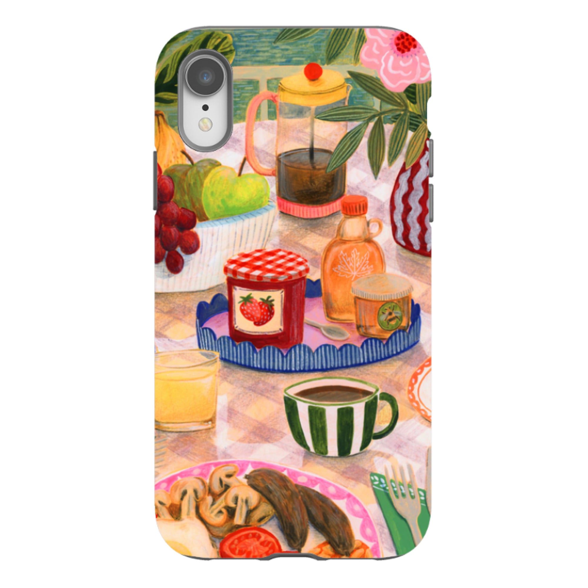 iPhone Tough Case - Holiday Breakfast By Lee Foster Wilson