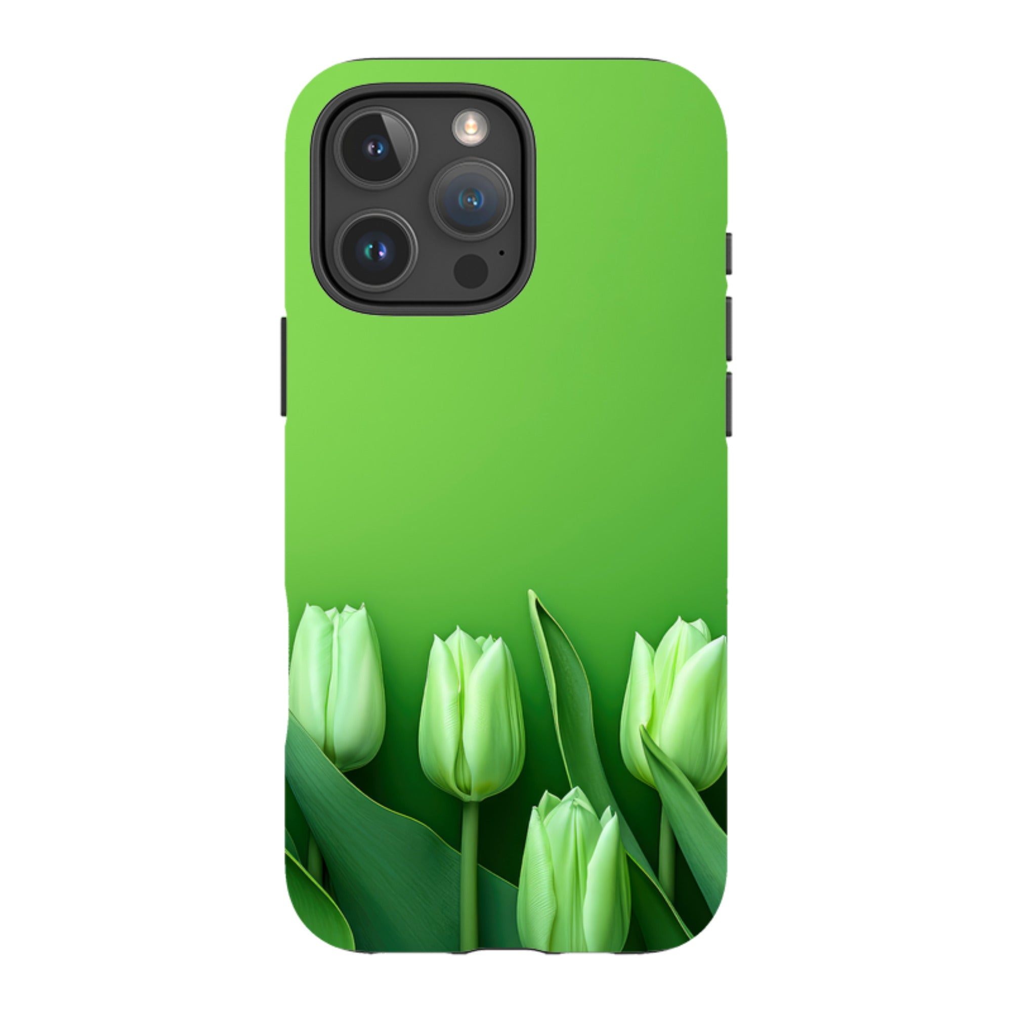 iPhone Tough Case -Green Floral