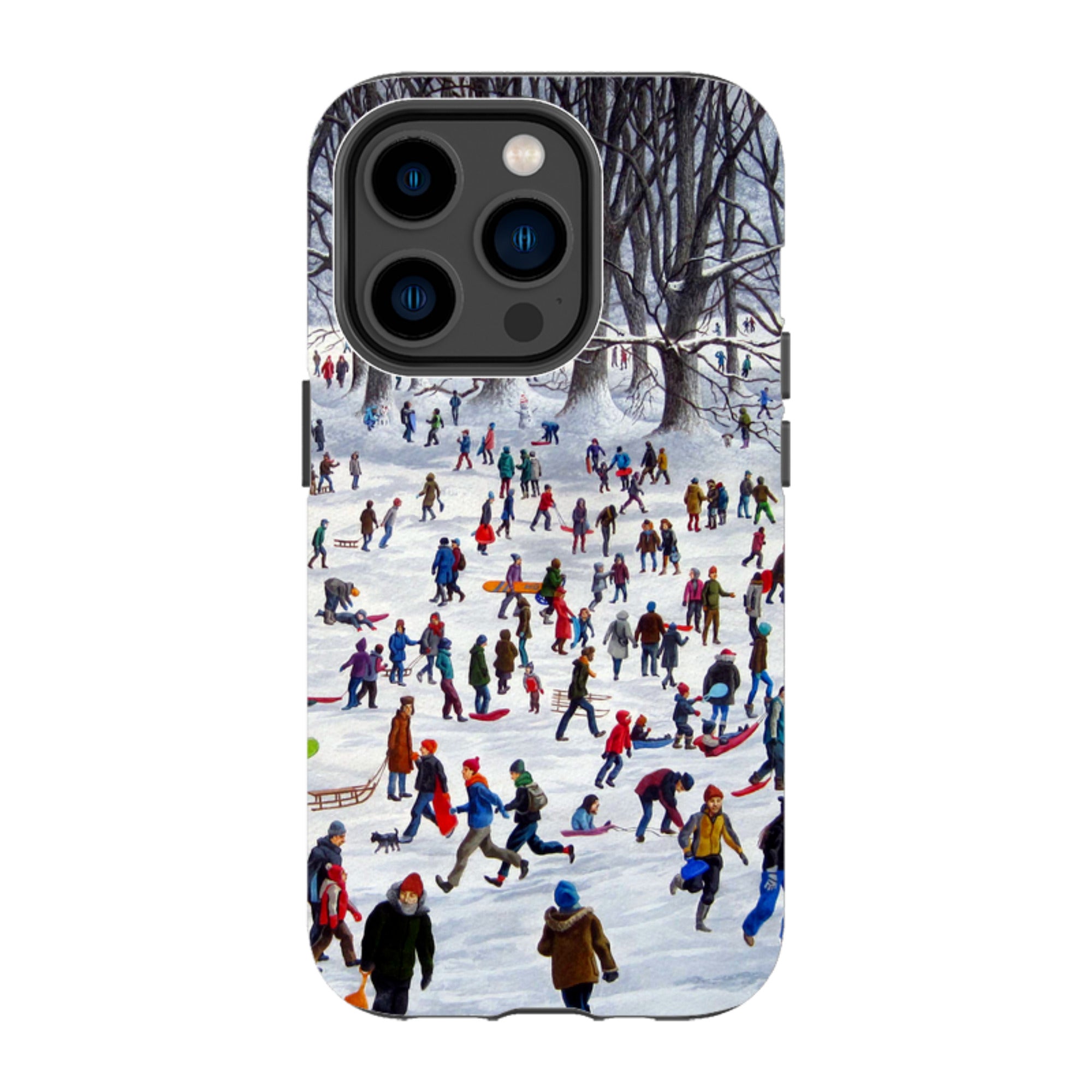 iPhone Tough Case - Snowtime By Philip Hood